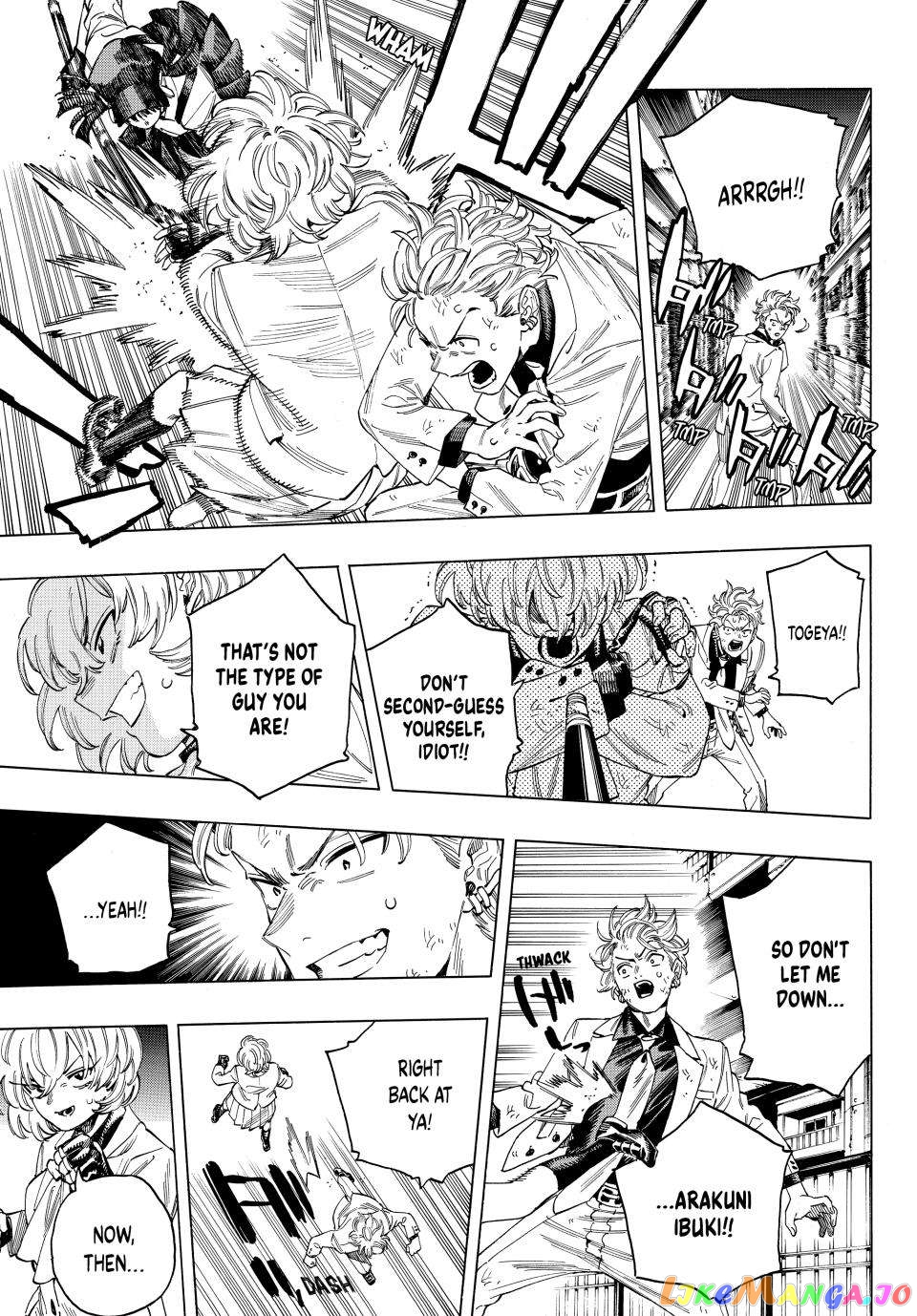 Akabane Honeko No Bodyguard chapter 36 - page 6