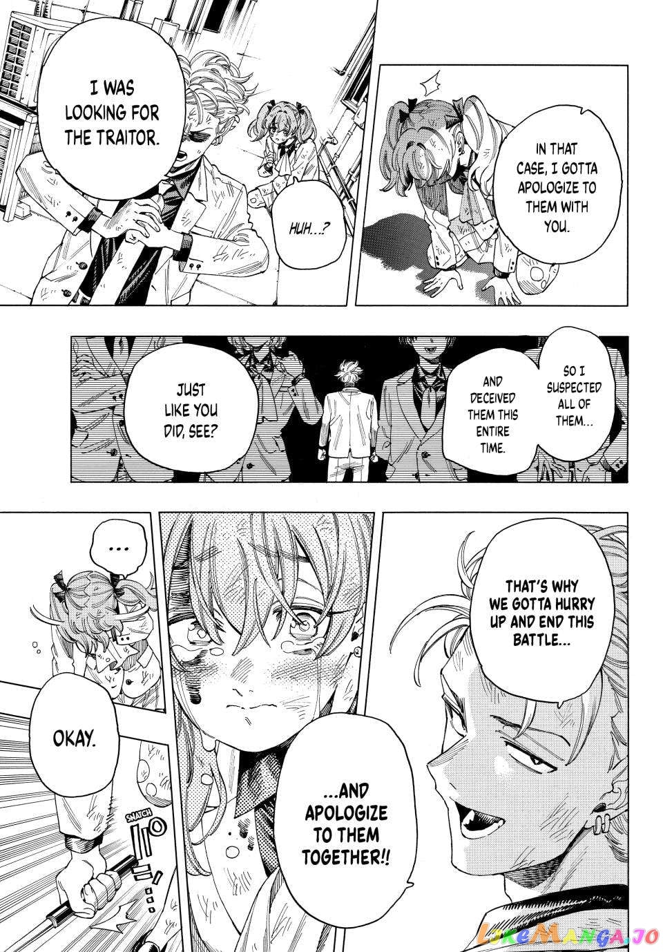 Akabane Honeko No Bodyguard chapter 39 - page 12