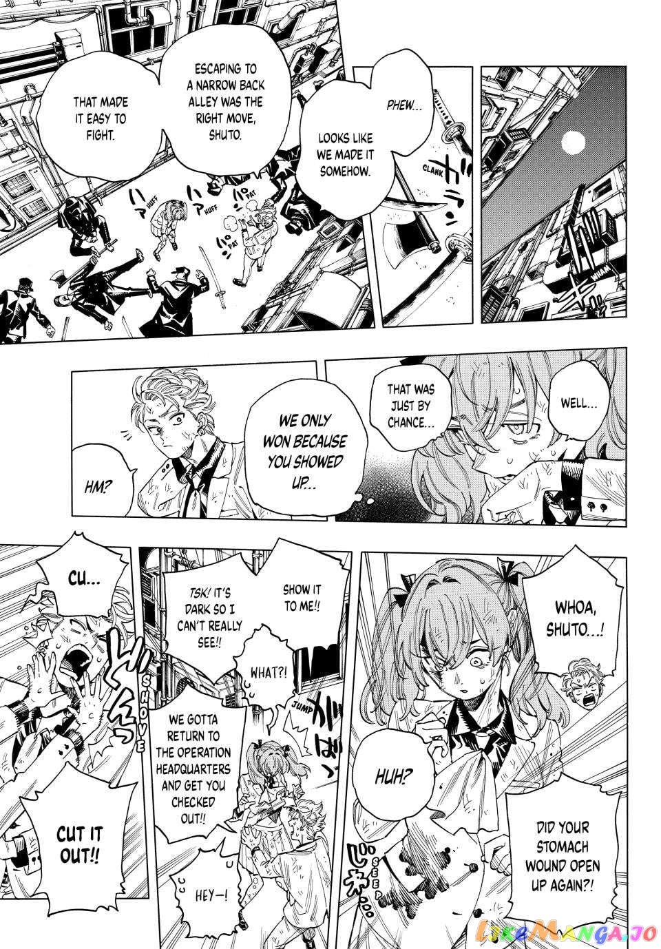 Akabane Honeko No Bodyguard chapter 39 - page 14