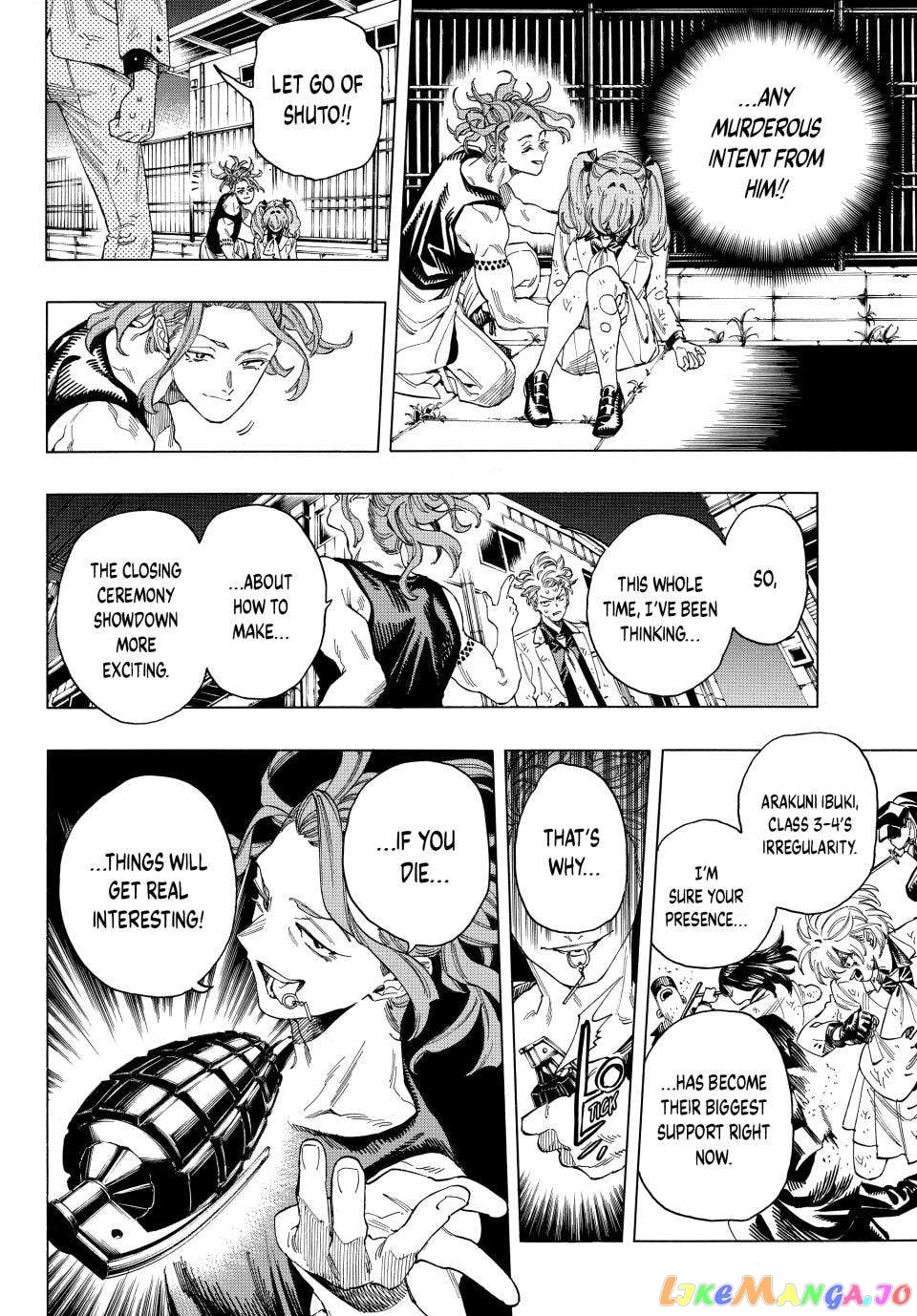 Akabane Honeko No Bodyguard chapter 39 - page 19
