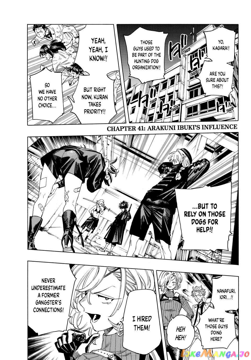 Akabane Honeko No Bodyguard chapter 41 - page 1
