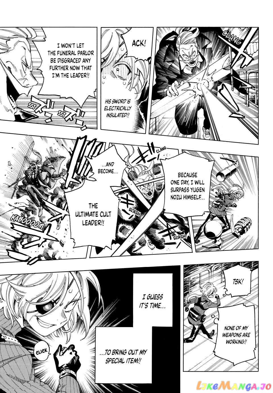 Akabane Honeko No Bodyguard chapter 41 - page 10