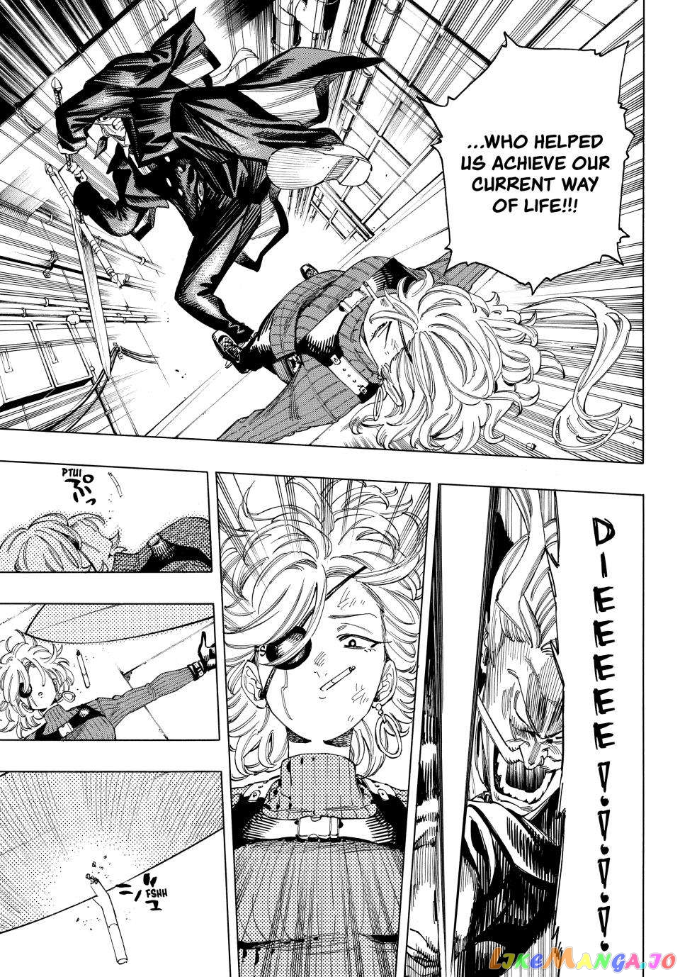 Akabane Honeko No Bodyguard chapter 41 - page 16