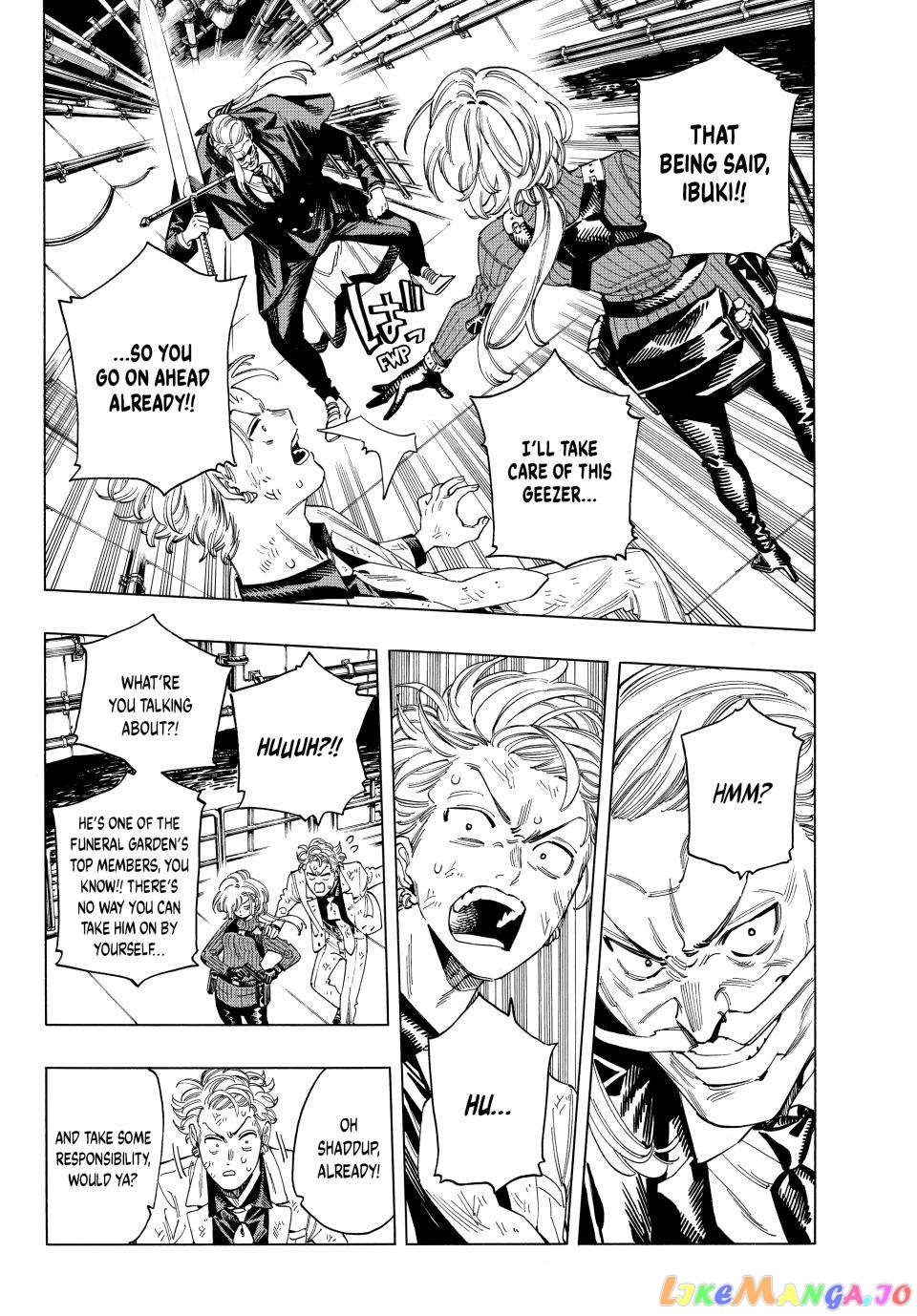 Akabane Honeko No Bodyguard chapter 41 - page 3