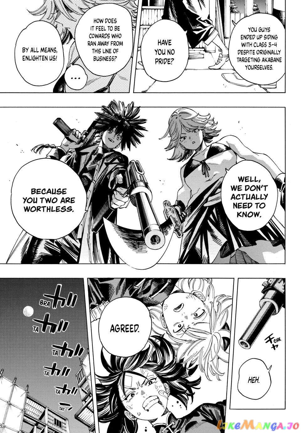 Akabane Honeko No Bodyguard chapter 41 - page 8