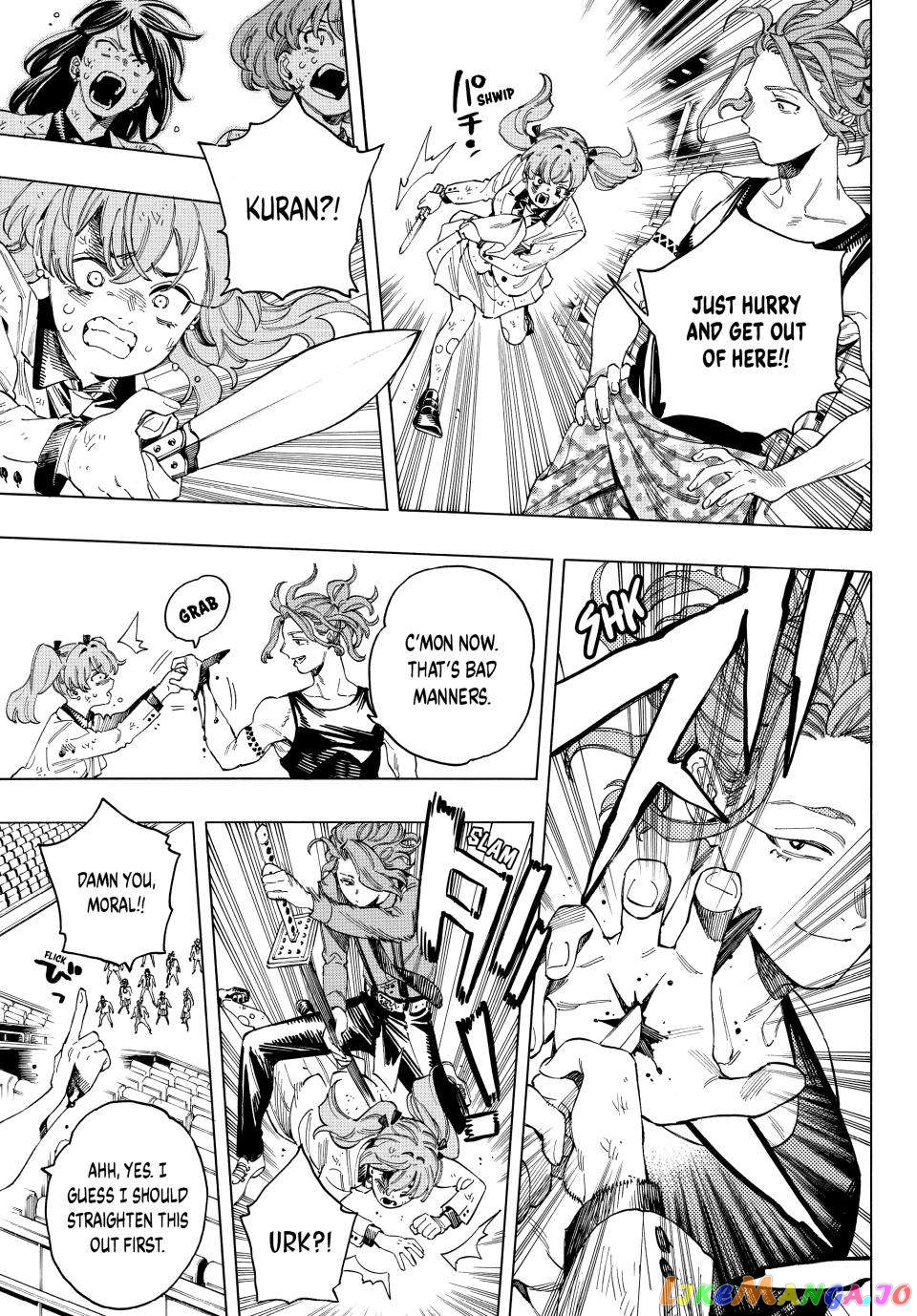 Akabane Honeko No Bodyguard chapter 42 - page 10
