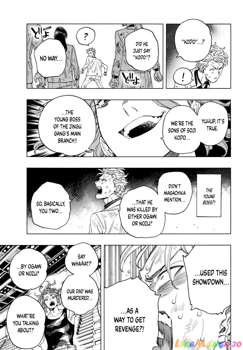 Akabane Honeko No Bodyguard chapter 42 - page 12