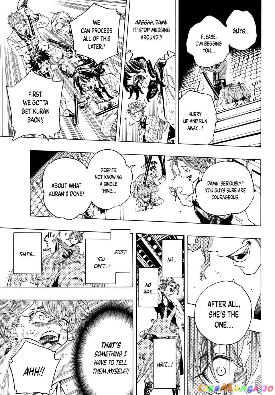 Akabane Honeko No Bodyguard chapter 42 - page 14
