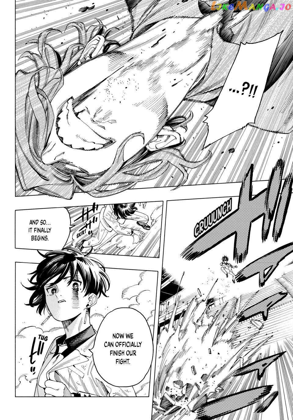 Akabane Honeko No Bodyguard chapter 43 - page 16