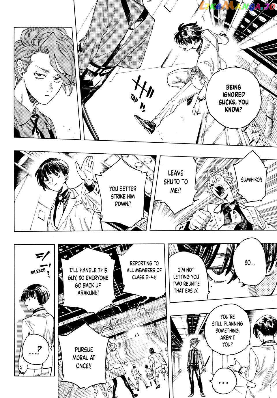 Akabane Honeko No Bodyguard chapter 43 - page 4