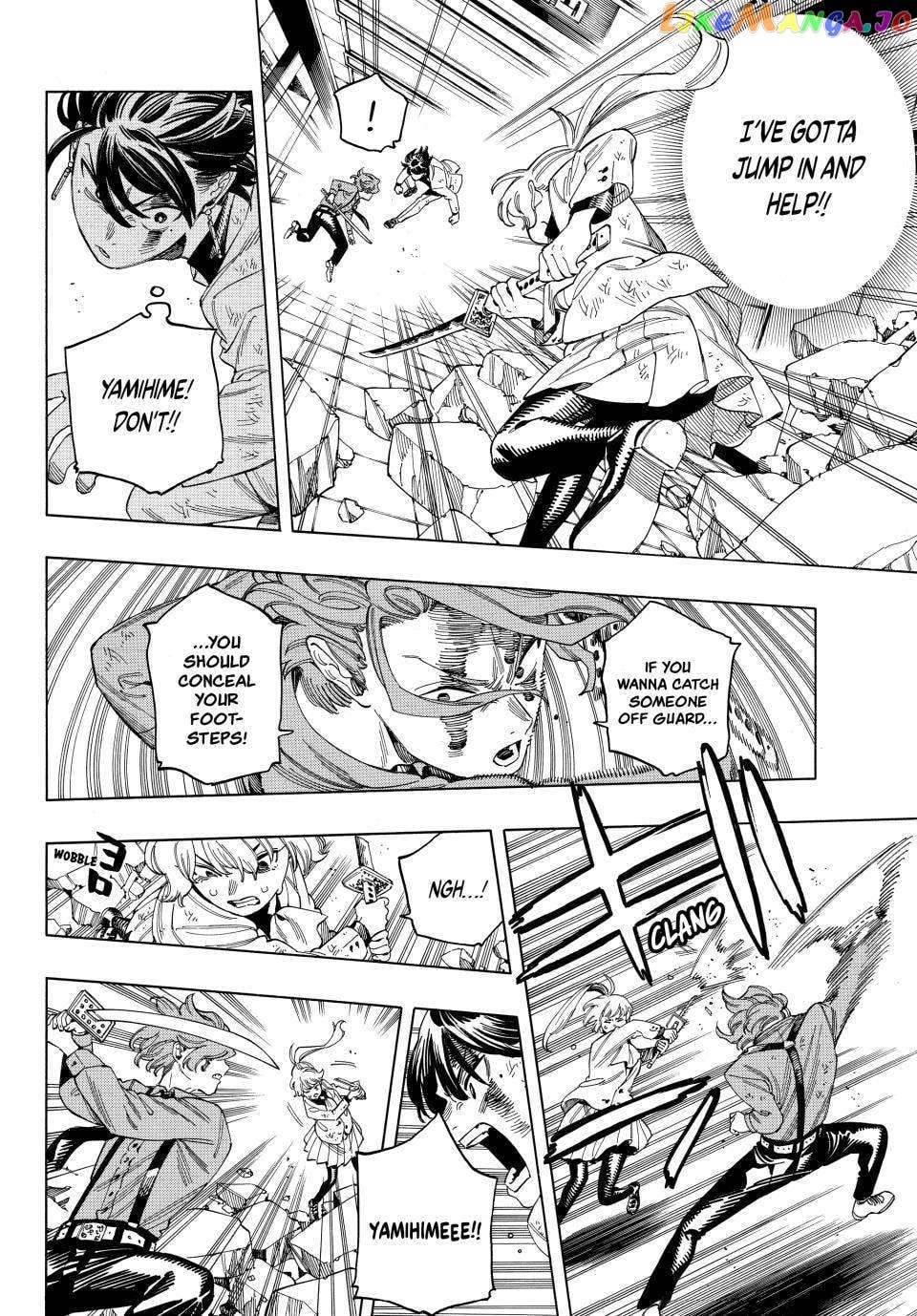 Akabane Honeko No Bodyguard chapter 44 - page 12