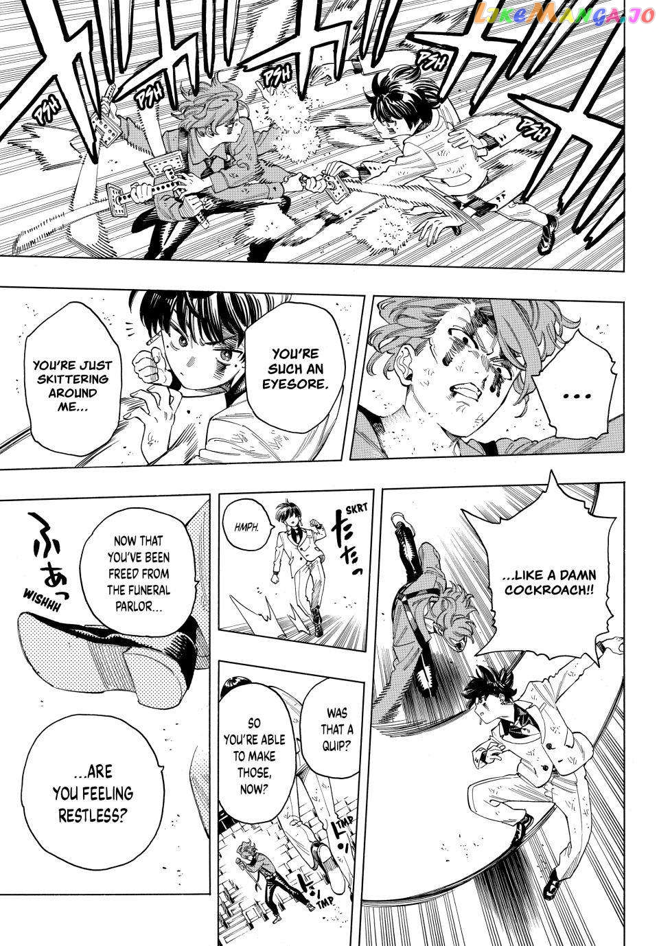 Akabane Honeko No Bodyguard chapter 44 - page 5