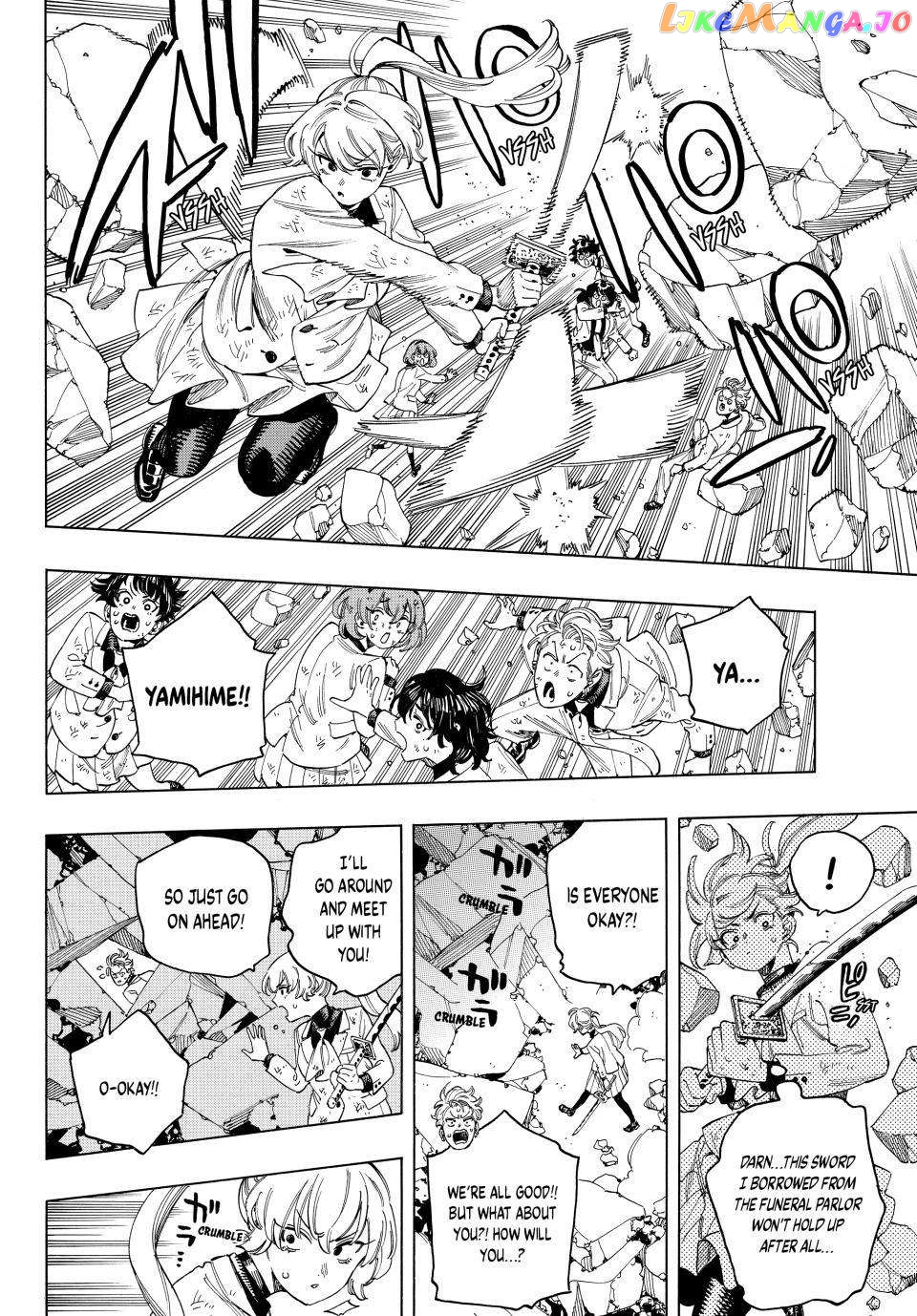 Akabane Honeko No Bodyguard chapter 44 - page 10