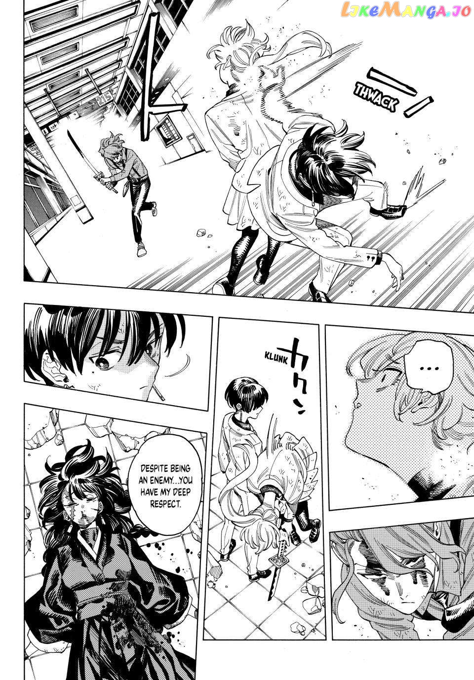 Akabane Honeko No Bodyguard chapter 45 - page 2