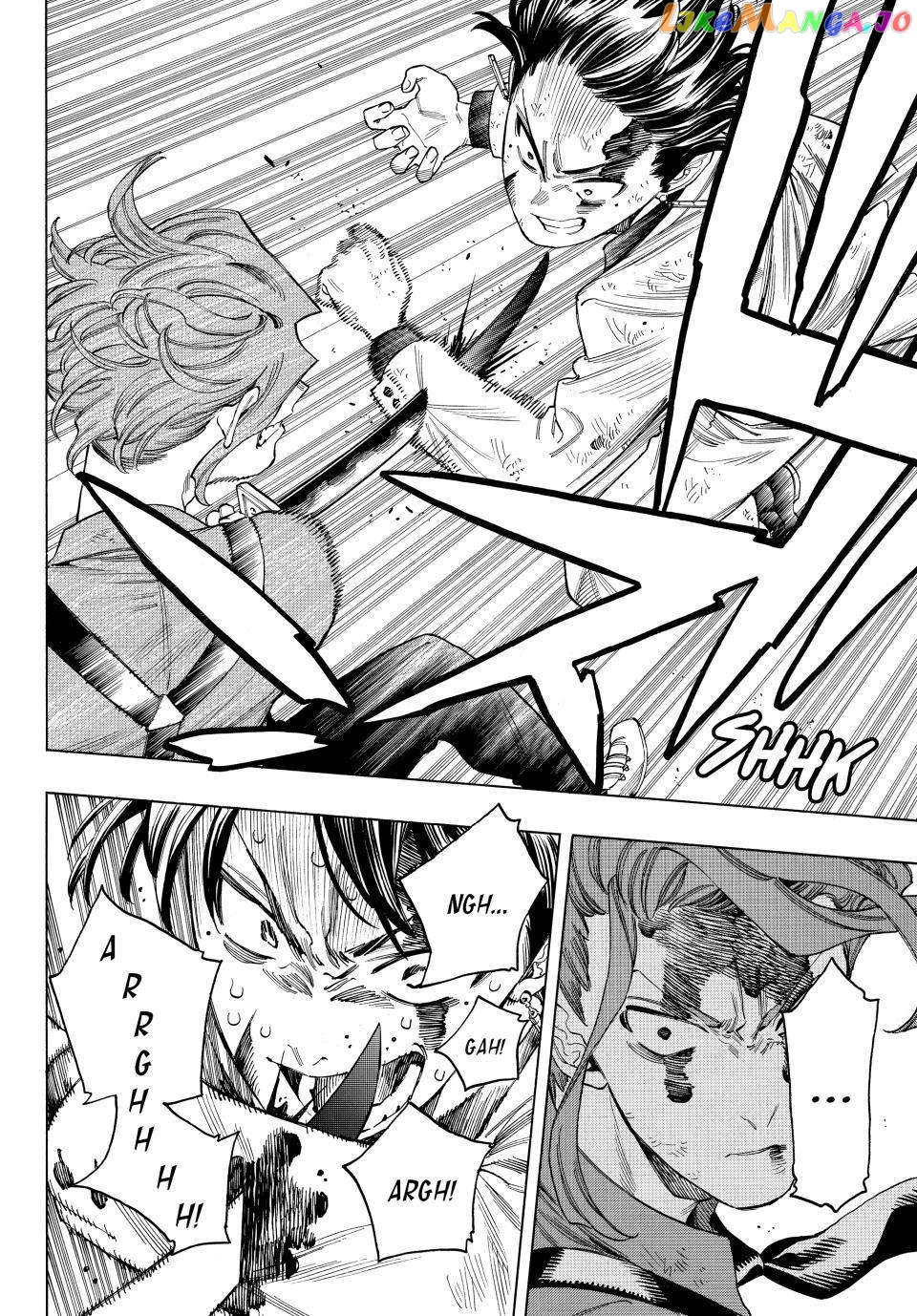 Akabane Honeko No Bodyguard chapter 45 - page 8