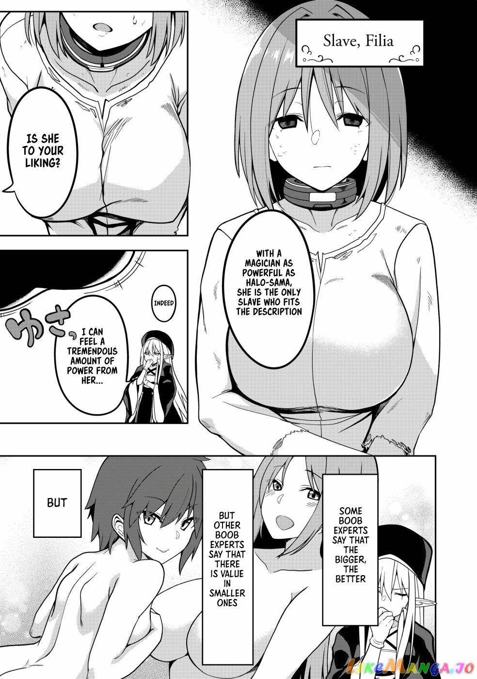Eroi Koto Suru Tame Ni Kyonyuu Bishoujo Dorei O Katta Hazu Ga, Oshishou-Sama To Shitawa Rete Omotta Toori Ni Ikanaku Naru Hanashi chapter 1 - page 10