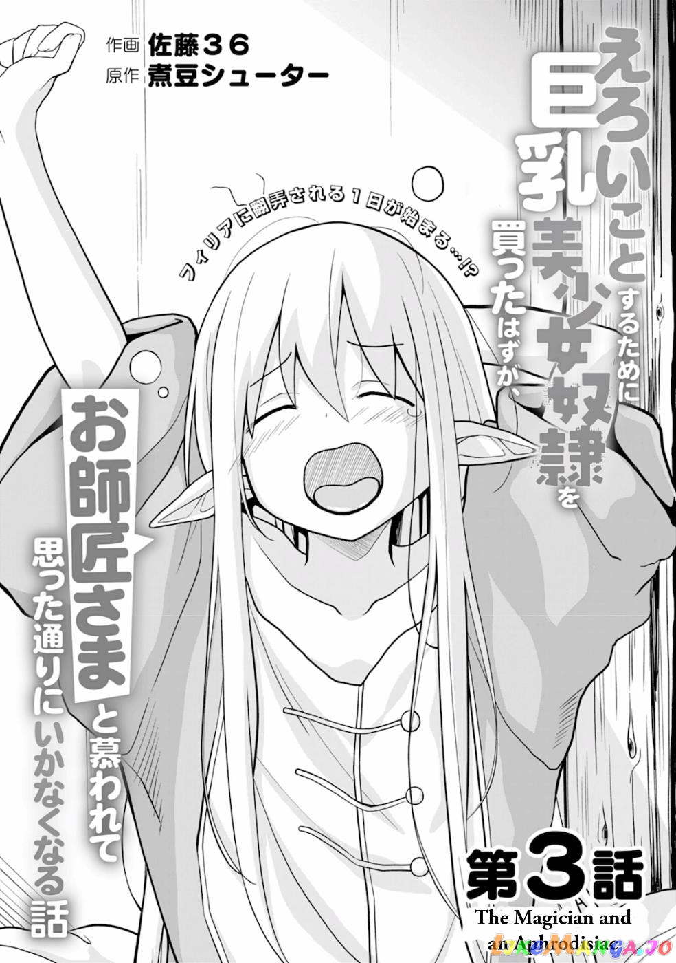 Eroi Koto Suru Tame Ni Kyonyuu Bishoujo Dorei O Katta Hazu Ga, Oshishou-Sama To Shitawa Rete Omotta Toori Ni Ikanaku Naru Hanashi chapter 3 - page 4