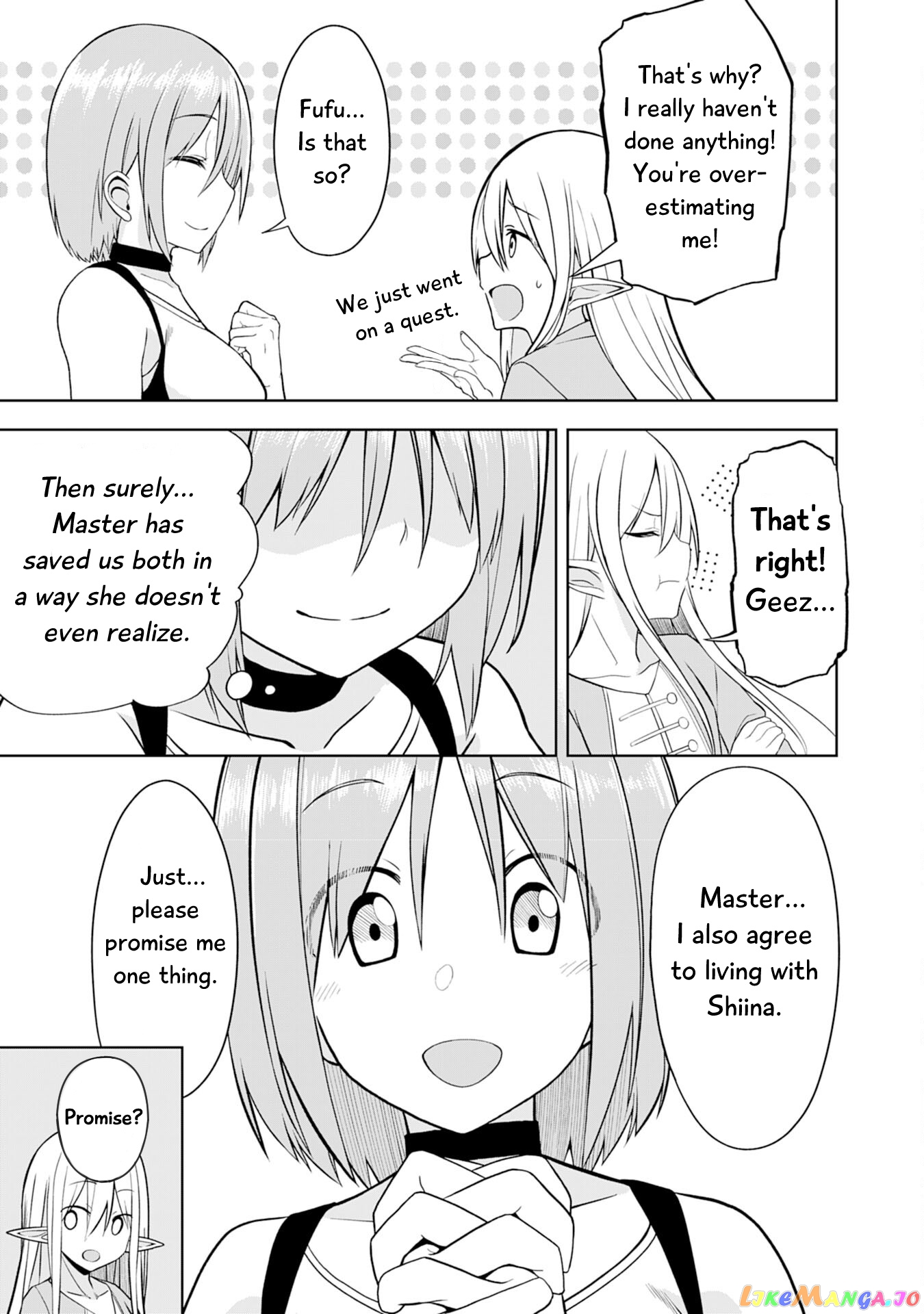 Eroi Koto Suru Tame Ni Kyonyuu Bishoujo Dorei O Katta Hazu Ga, Oshishou-Sama To Shitawa Rete Omotta Toori Ni Ikanaku Naru Hanashi chapter 9 - page 8