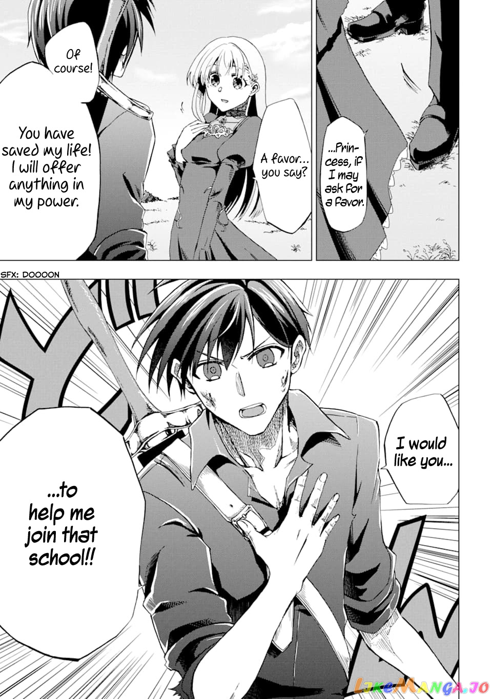 Ankoku Kishino no Ore desu Ga Saikyou no Hijiri Kishi wo Mezashimasu chapter 1 - page 43
