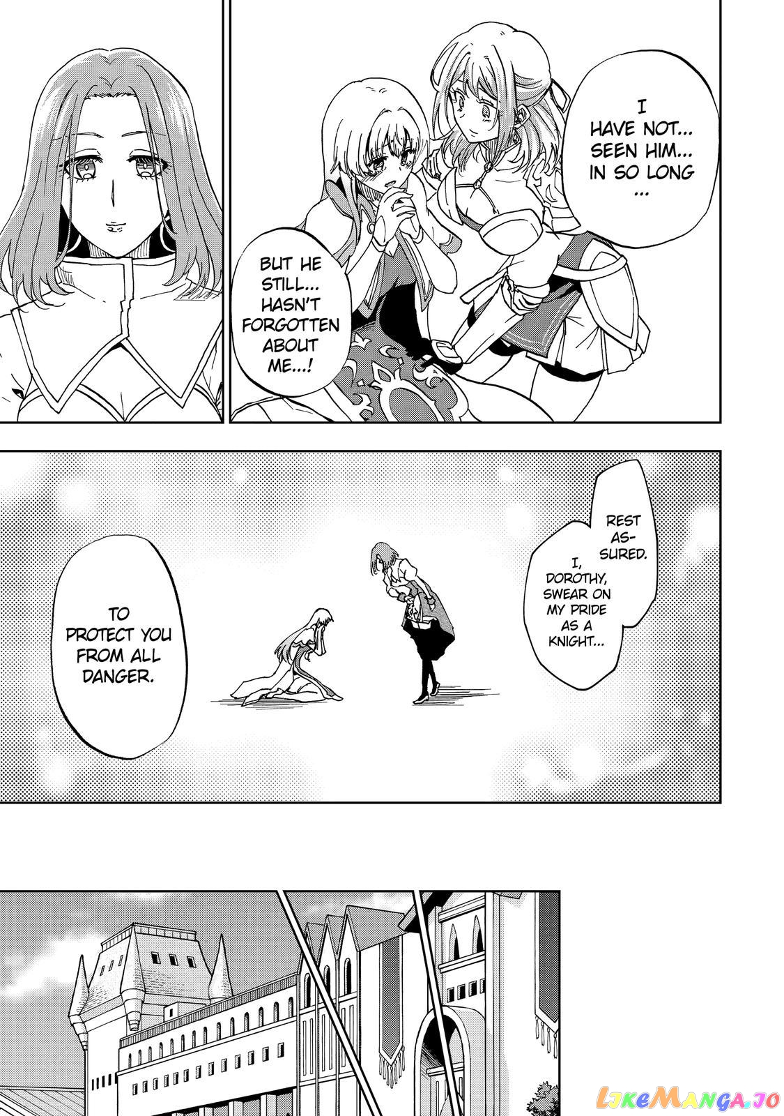 Ankoku Kishino no Ore desu Ga Saikyou no Hijiri Kishi wo Mezashimasu chapter 32 - page 28