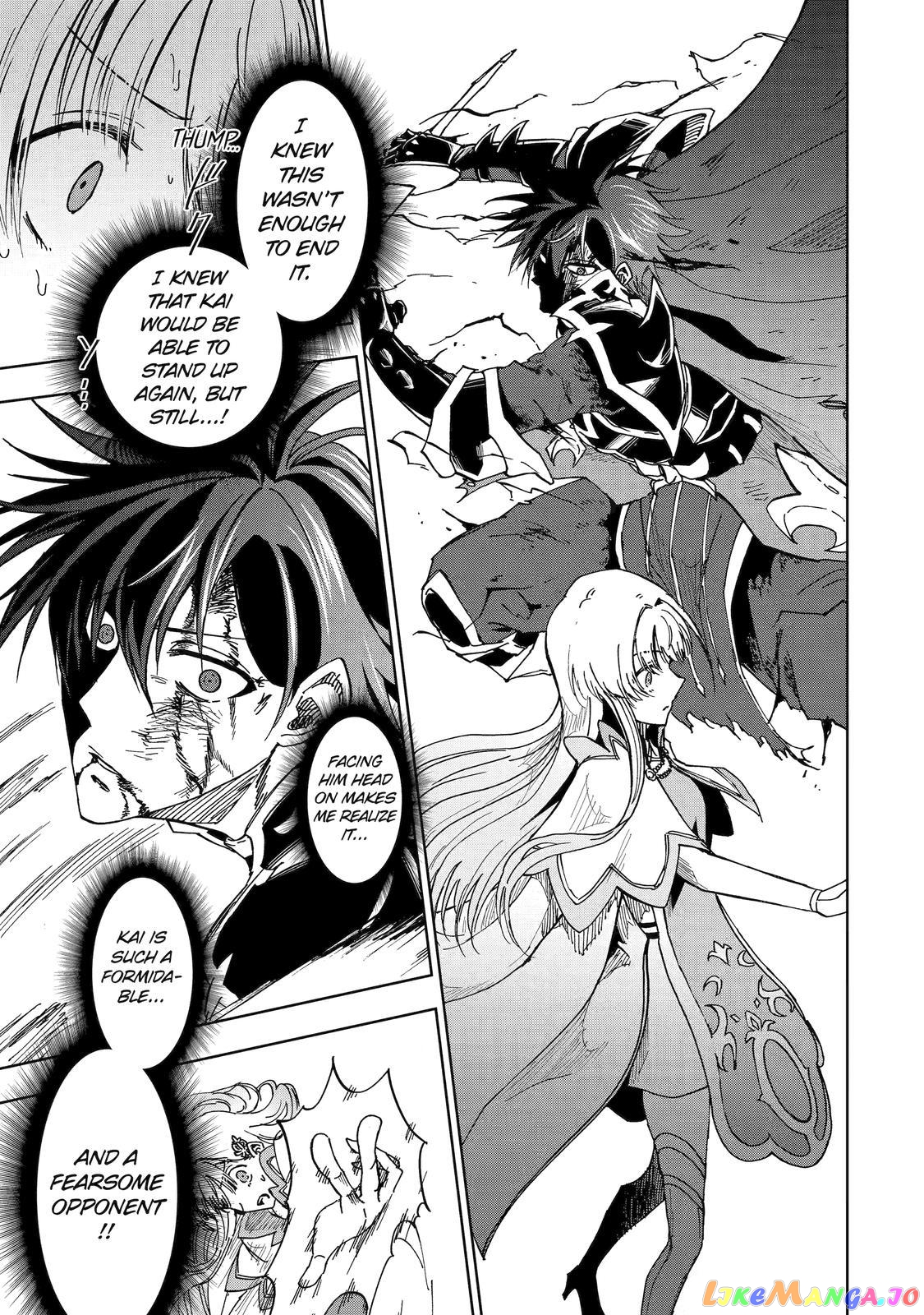 Ankoku Kishino no Ore desu Ga Saikyou no Hijiri Kishi wo Mezashimasu chapter 44 - page 21