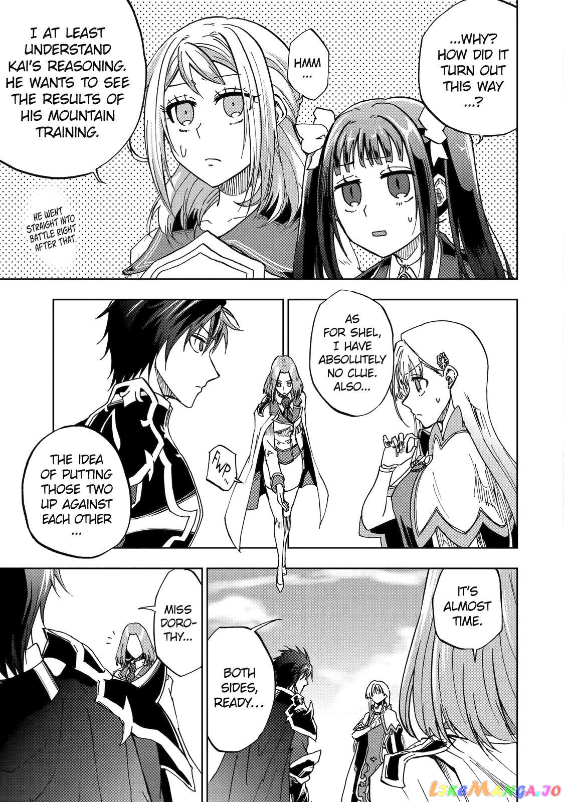 Ankoku Kishino no Ore desu Ga Saikyou no Hijiri Kishi wo Mezashimasu chapter 44 - page 9
