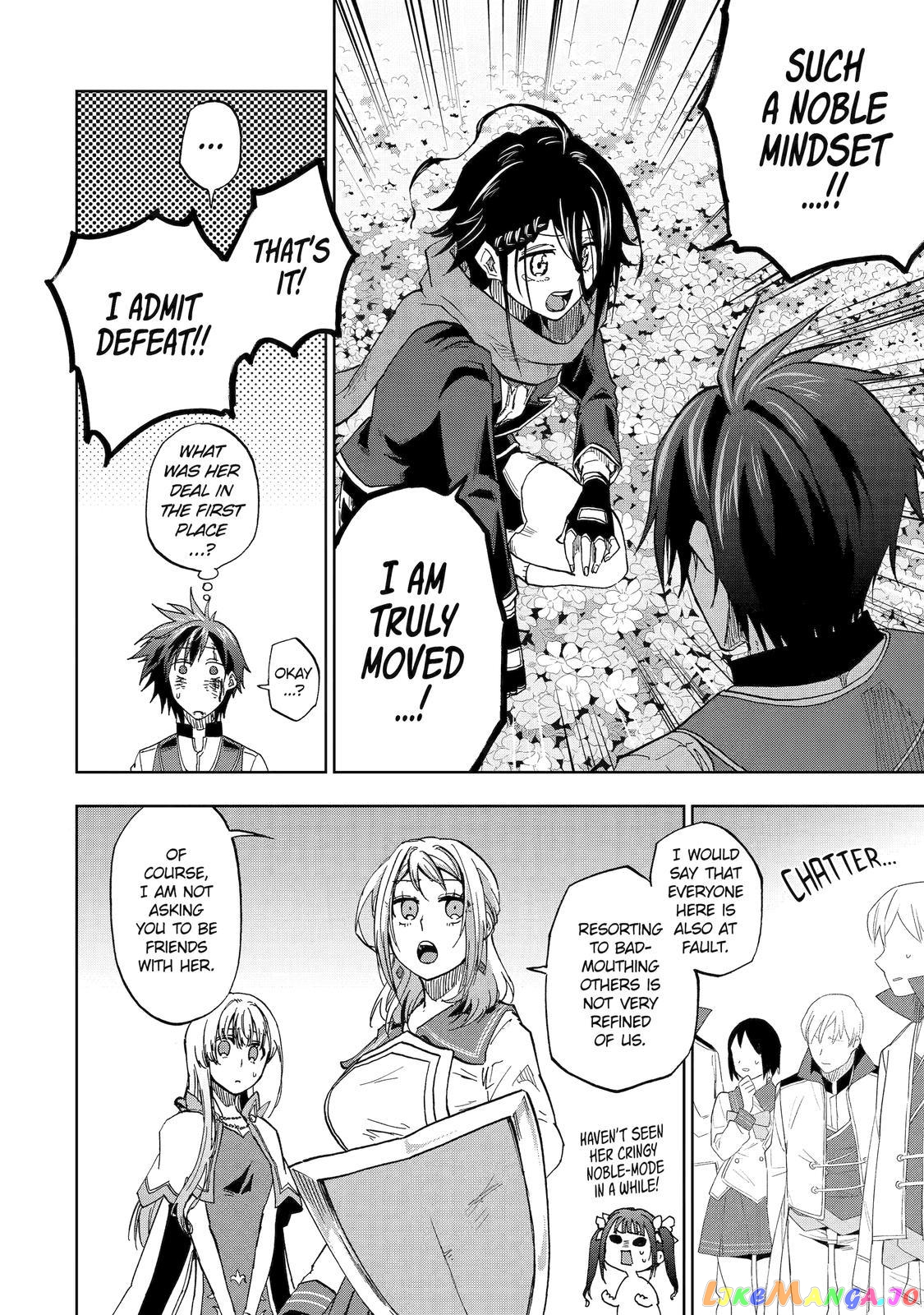 Ankoku Kishino no Ore desu Ga Saikyou no Hijiri Kishi wo Mezashimasu chapter 45 - page 14