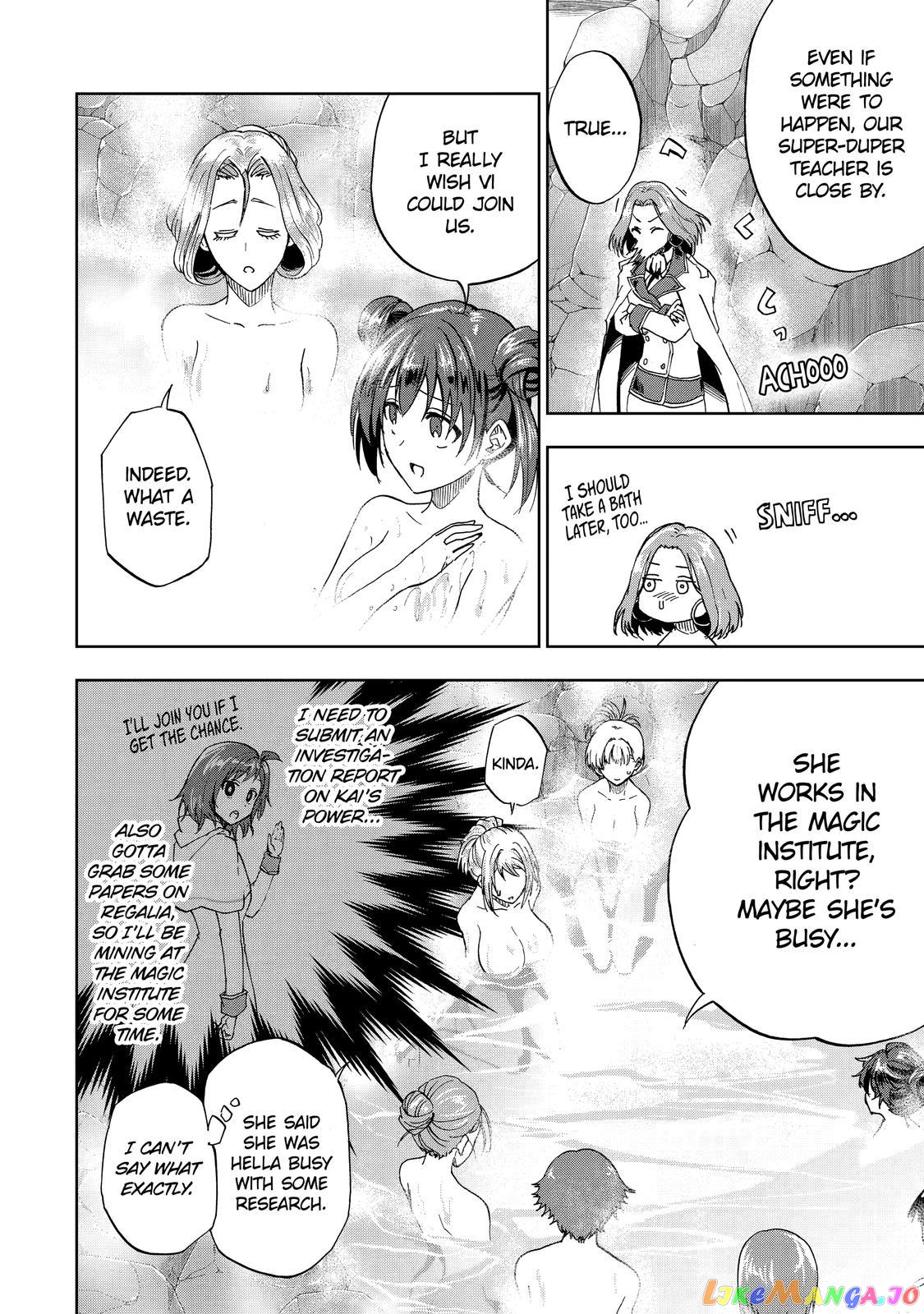 Ankoku Kishino no Ore desu Ga Saikyou no Hijiri Kishi wo Mezashimasu chapter 34 - page 5