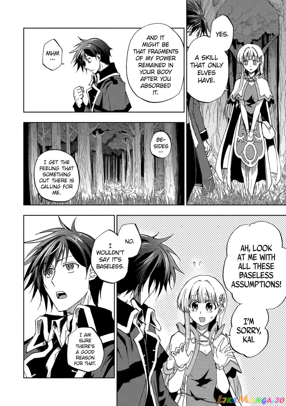 Ankoku Kishino no Ore desu Ga Saikyou no Hijiri Kishi wo Mezashimasu chapter 46 - page 10