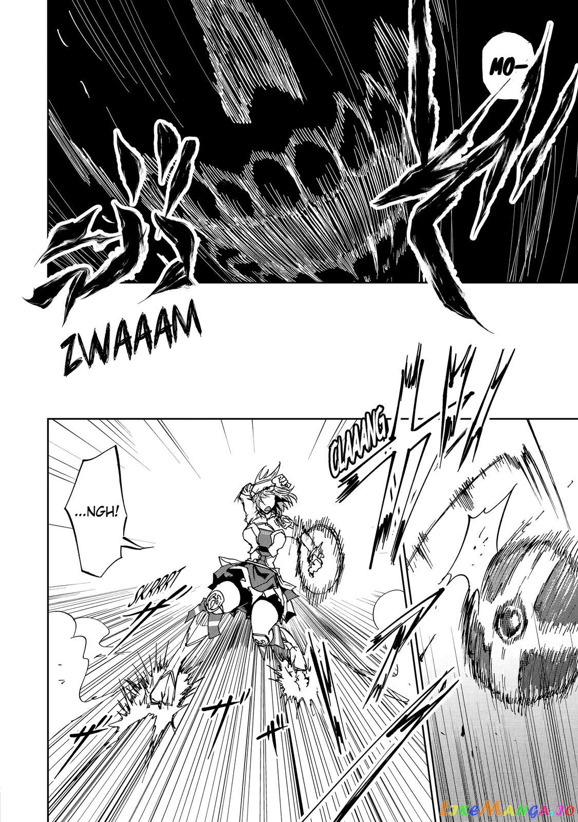 Ankoku Kishino no Ore desu Ga Saikyou no Hijiri Kishi wo Mezashimasu chapter 35 - page 22