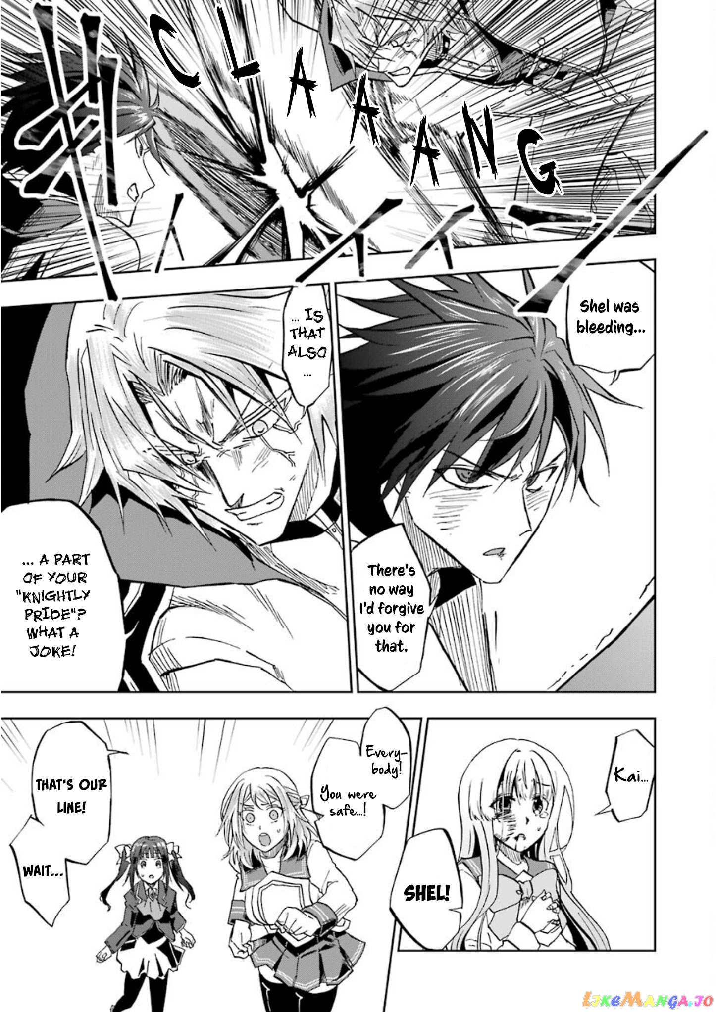 Ankoku Kishino no Ore desu Ga Saikyou no Hijiri Kishi wo Mezashimasu chapter 24 - page 19