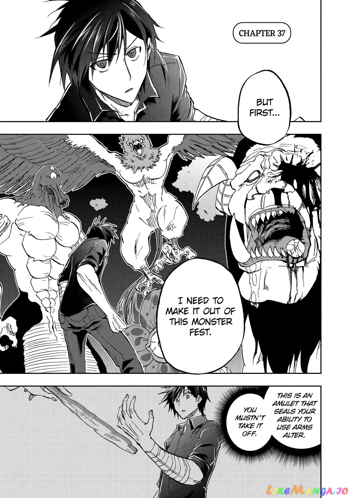 Ankoku Kishino no Ore desu Ga Saikyou no Hijiri Kishi wo Mezashimasu chapter 37 - page 1