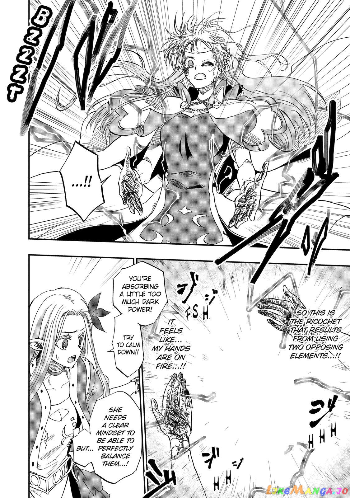 Ankoku Kishino no Ore desu Ga Saikyou no Hijiri Kishi wo Mezashimasu chapter 49 - page 16