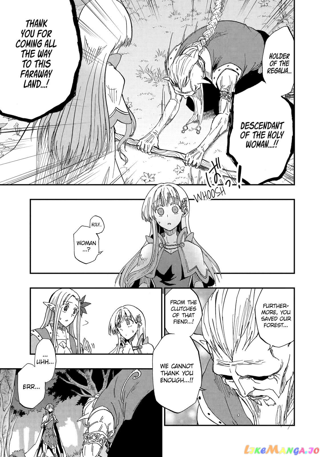 Ankoku Kishino no Ore desu Ga Saikyou no Hijiri Kishi wo Mezashimasu chapter 49 - page 31