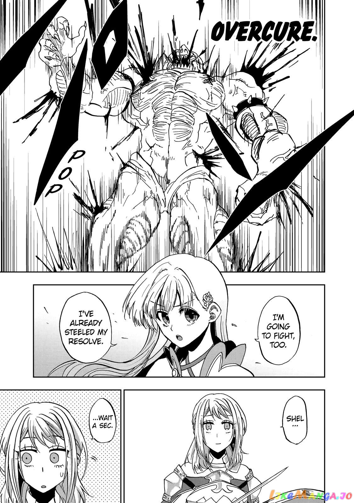 Ankoku Kishino no Ore desu Ga Saikyou no Hijiri Kishi wo Mezashimasu chapter 38 - page 22