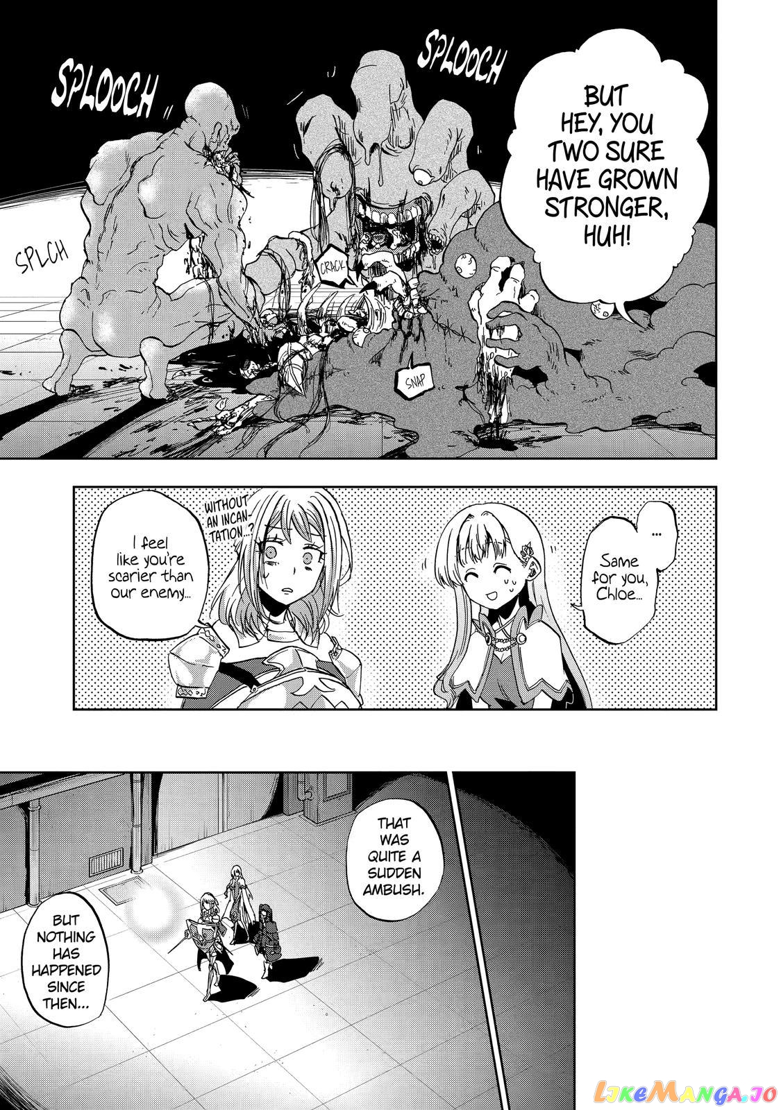 Ankoku Kishino no Ore desu Ga Saikyou no Hijiri Kishi wo Mezashimasu chapter 38 - page 24