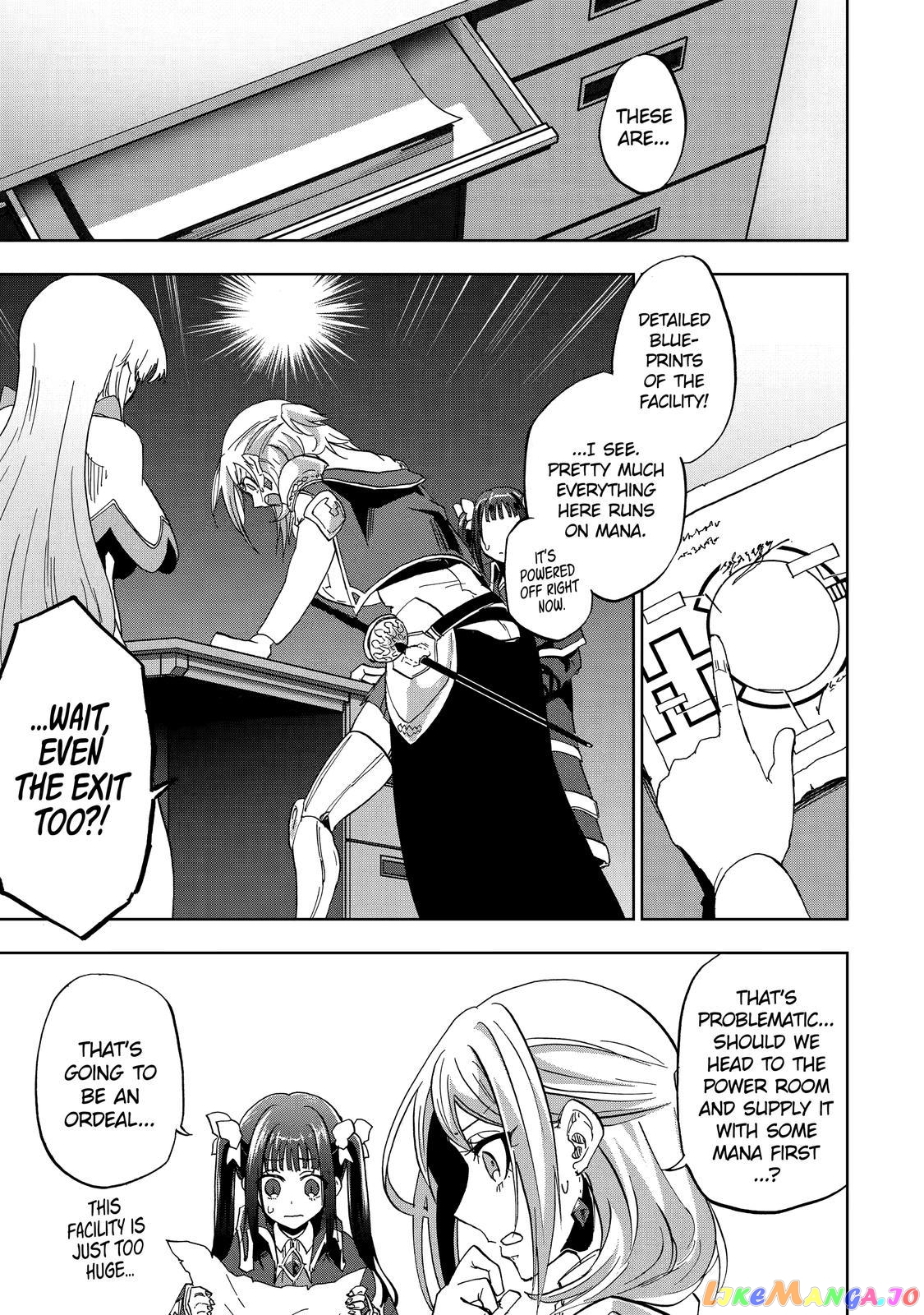 Ankoku Kishino no Ore desu Ga Saikyou no Hijiri Kishi wo Mezashimasu chapter 38 - page 28