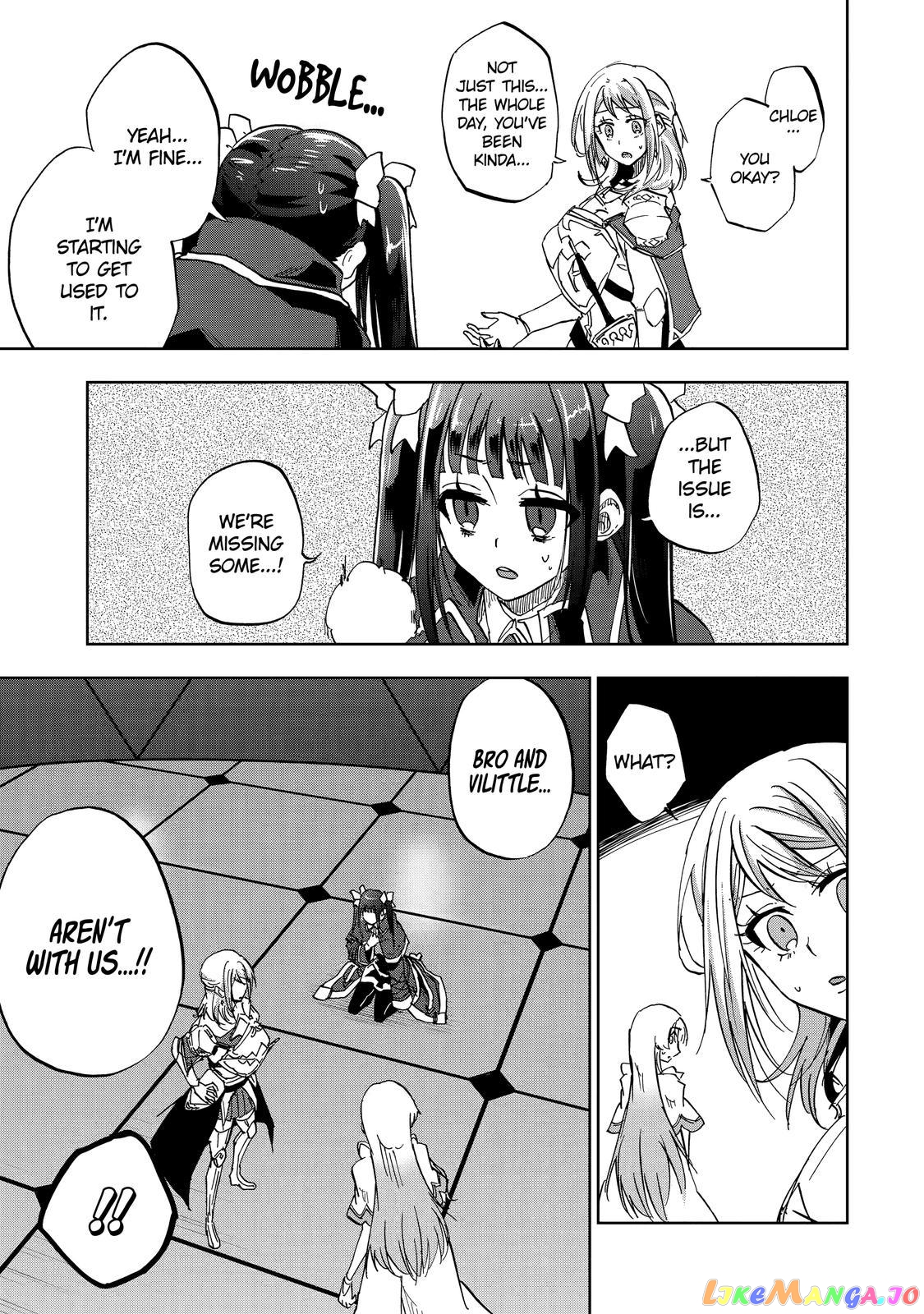 Ankoku Kishino no Ore desu Ga Saikyou no Hijiri Kishi wo Mezashimasu chapter 38 - page 7