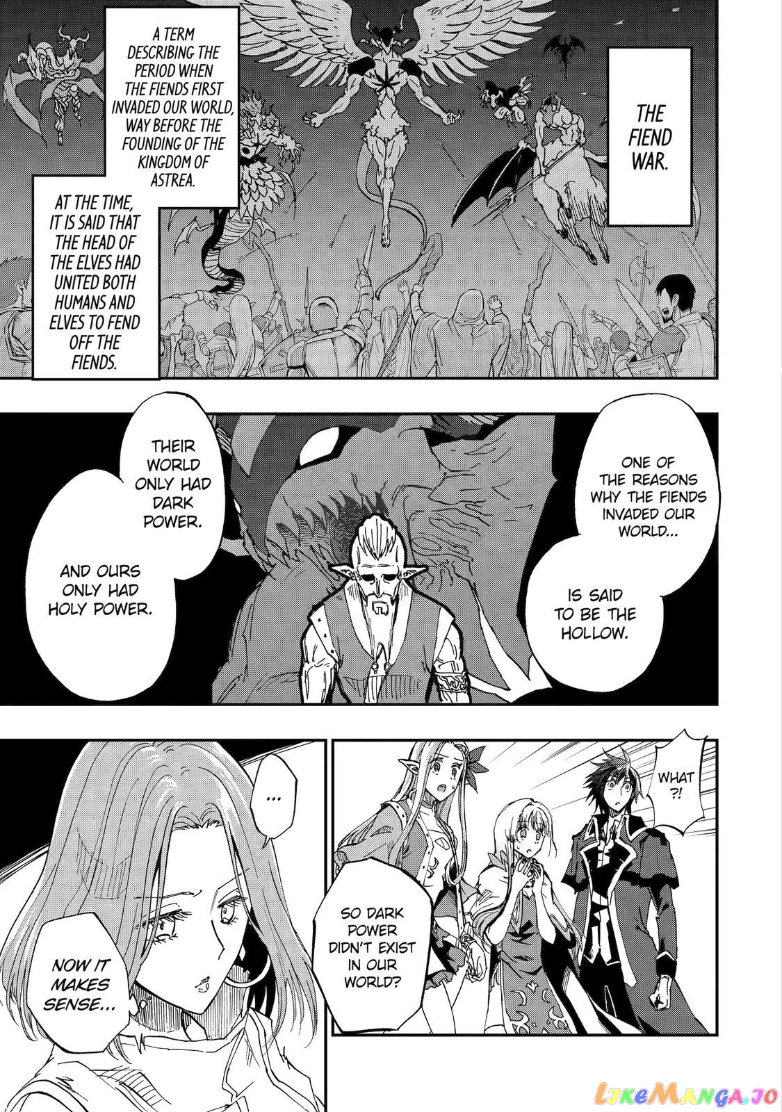 Ankoku Kishino no Ore desu Ga Saikyou no Hijiri Kishi wo Mezashimasu chapter 50 - page 7