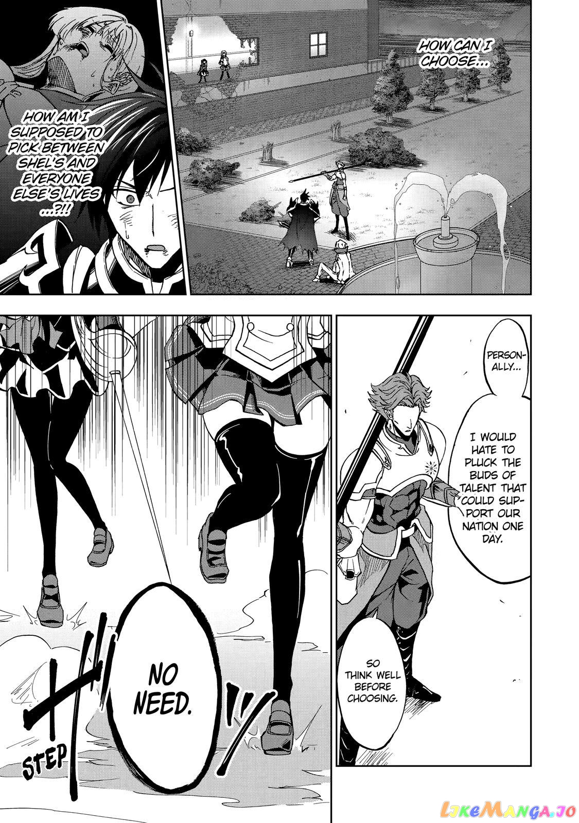 Ankoku Kishino no Ore desu Ga Saikyou no Hijiri Kishi wo Mezashimasu chapter 26 - page 15