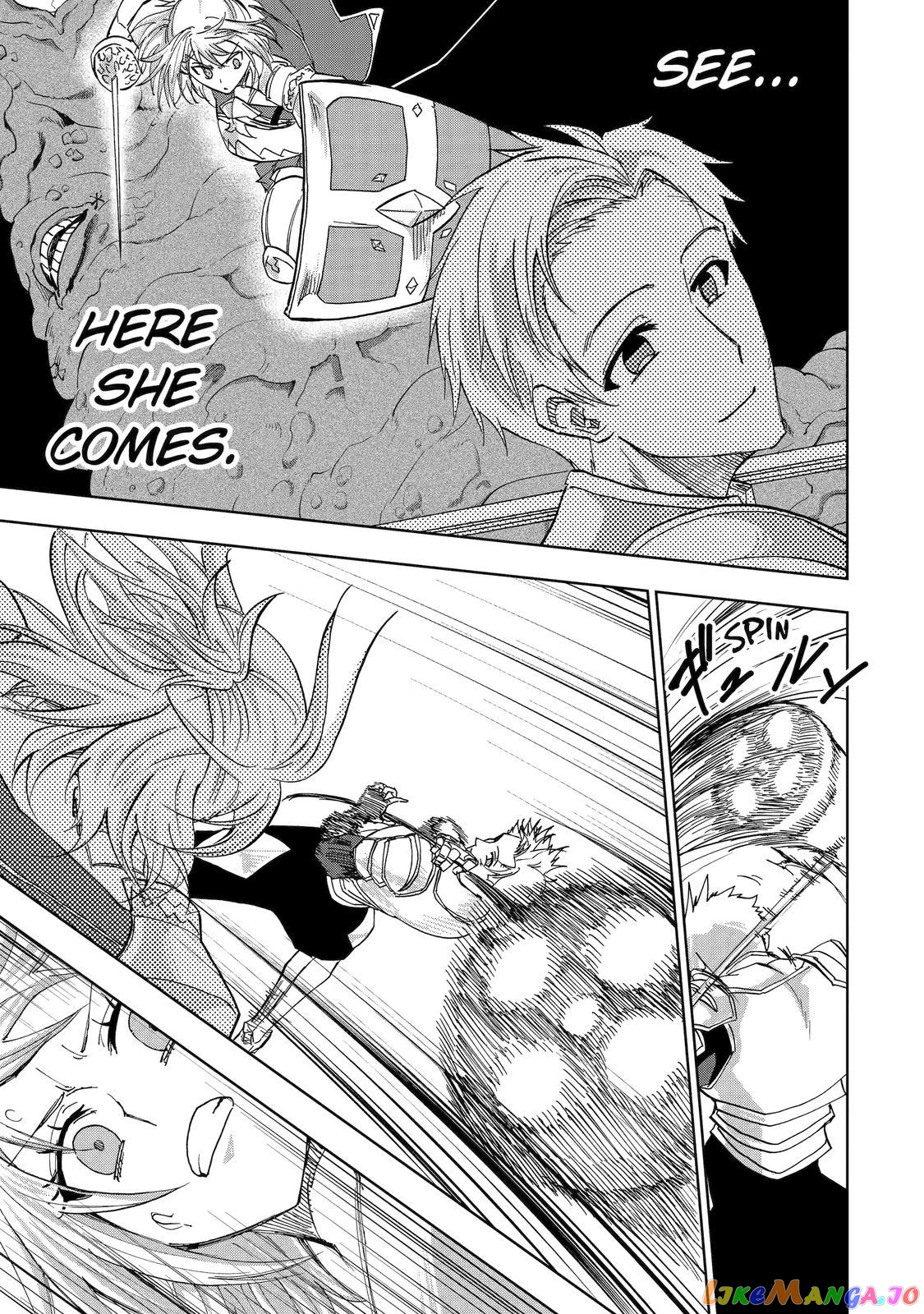 Ankoku Kishino no Ore desu Ga Saikyou no Hijiri Kishi wo Mezashimasu chapter 39 - page 23