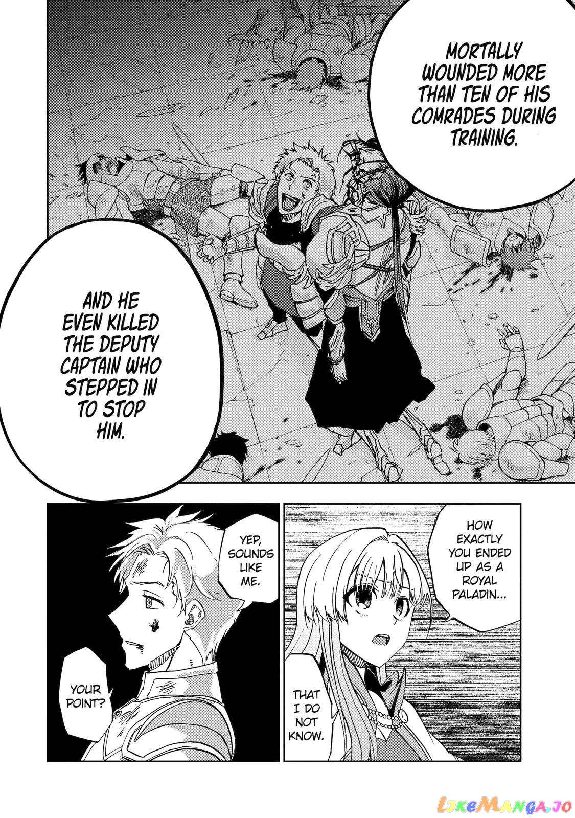Ankoku Kishino no Ore desu Ga Saikyou no Hijiri Kishi wo Mezashimasu chapter 41 - page 22