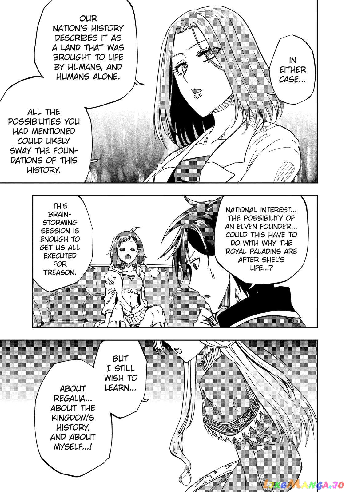 Ankoku Kishino no Ore desu Ga Saikyou no Hijiri Kishi wo Mezashimasu chapter 43 - page 29