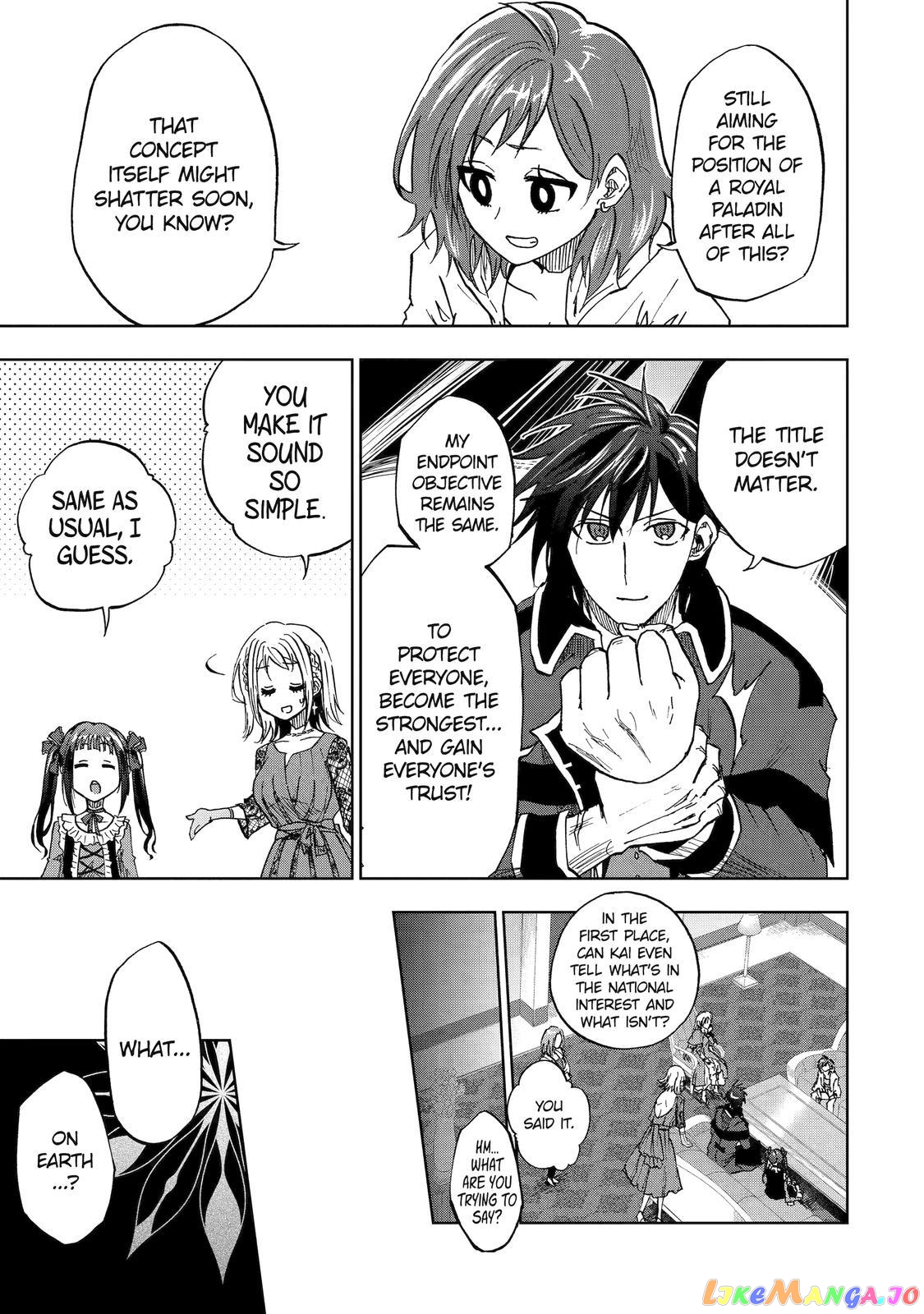 Ankoku Kishino no Ore desu Ga Saikyou no Hijiri Kishi wo Mezashimasu chapter 43 - page 33