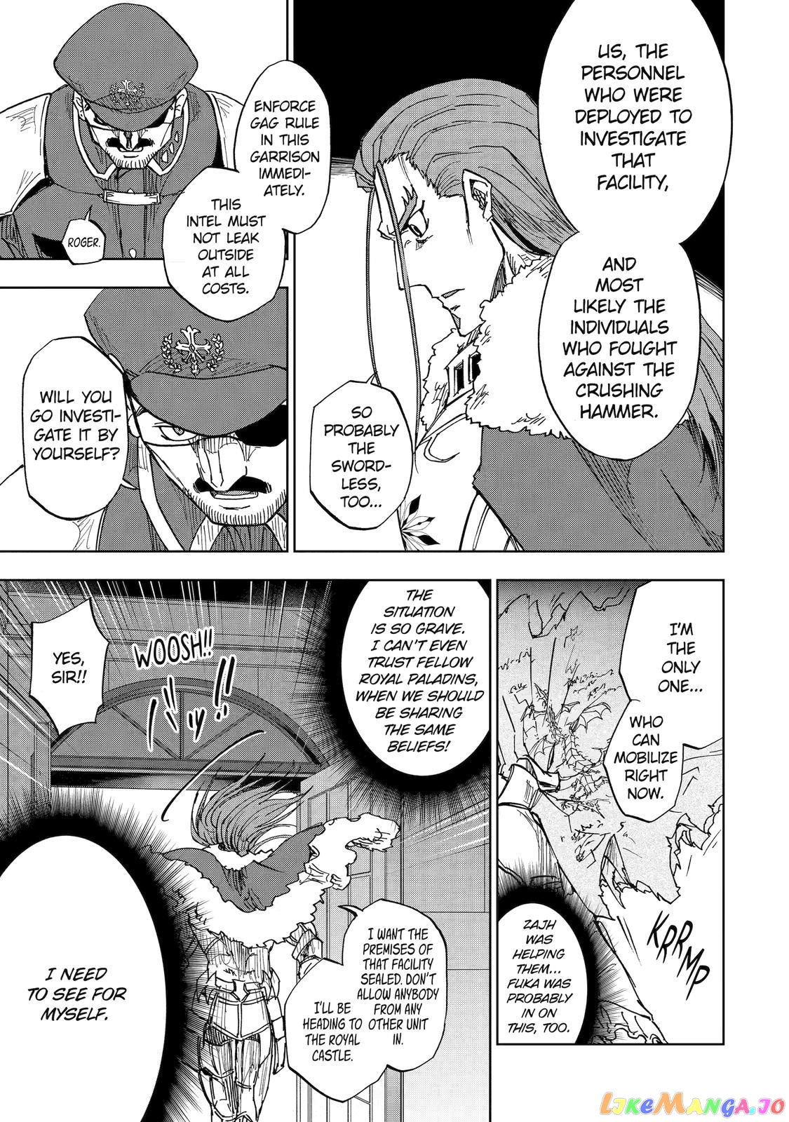 Ankoku Kishino no Ore desu Ga Saikyou no Hijiri Kishi wo Mezashimasu chapter 43 - page 35