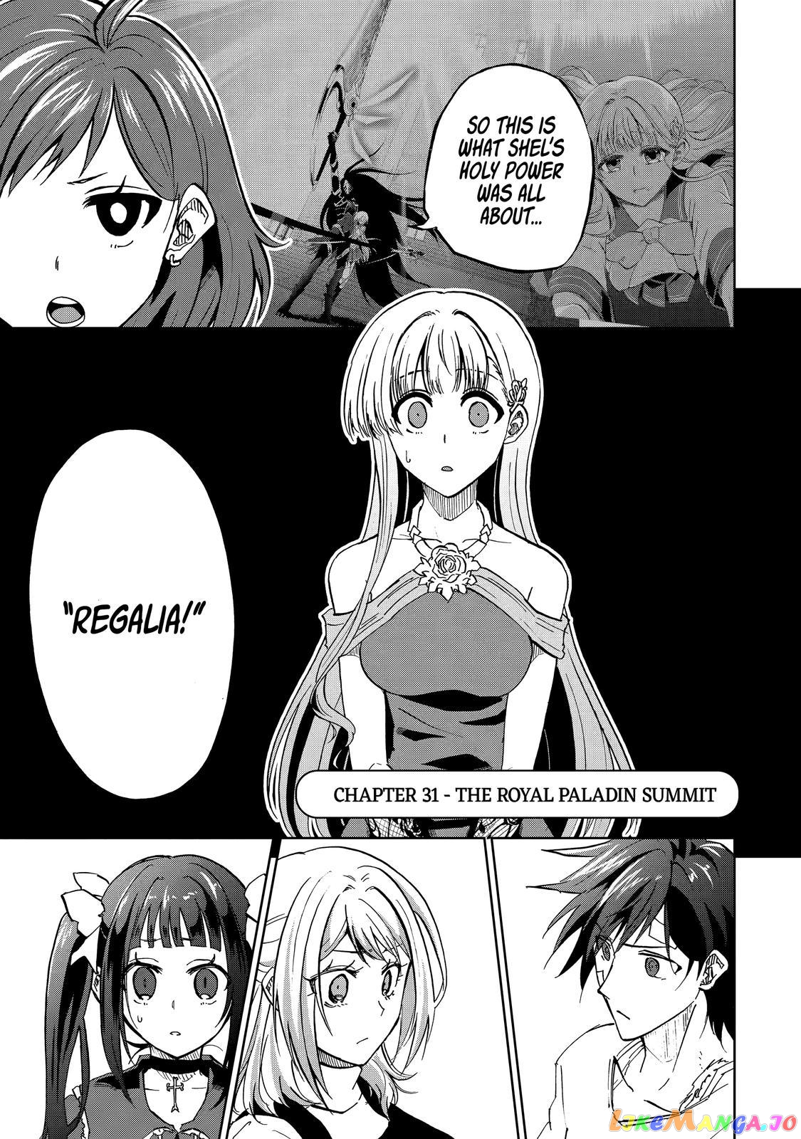 Ankoku Kishino no Ore desu Ga Saikyou no Hijiri Kishi wo Mezashimasu chapter 31 - page 1