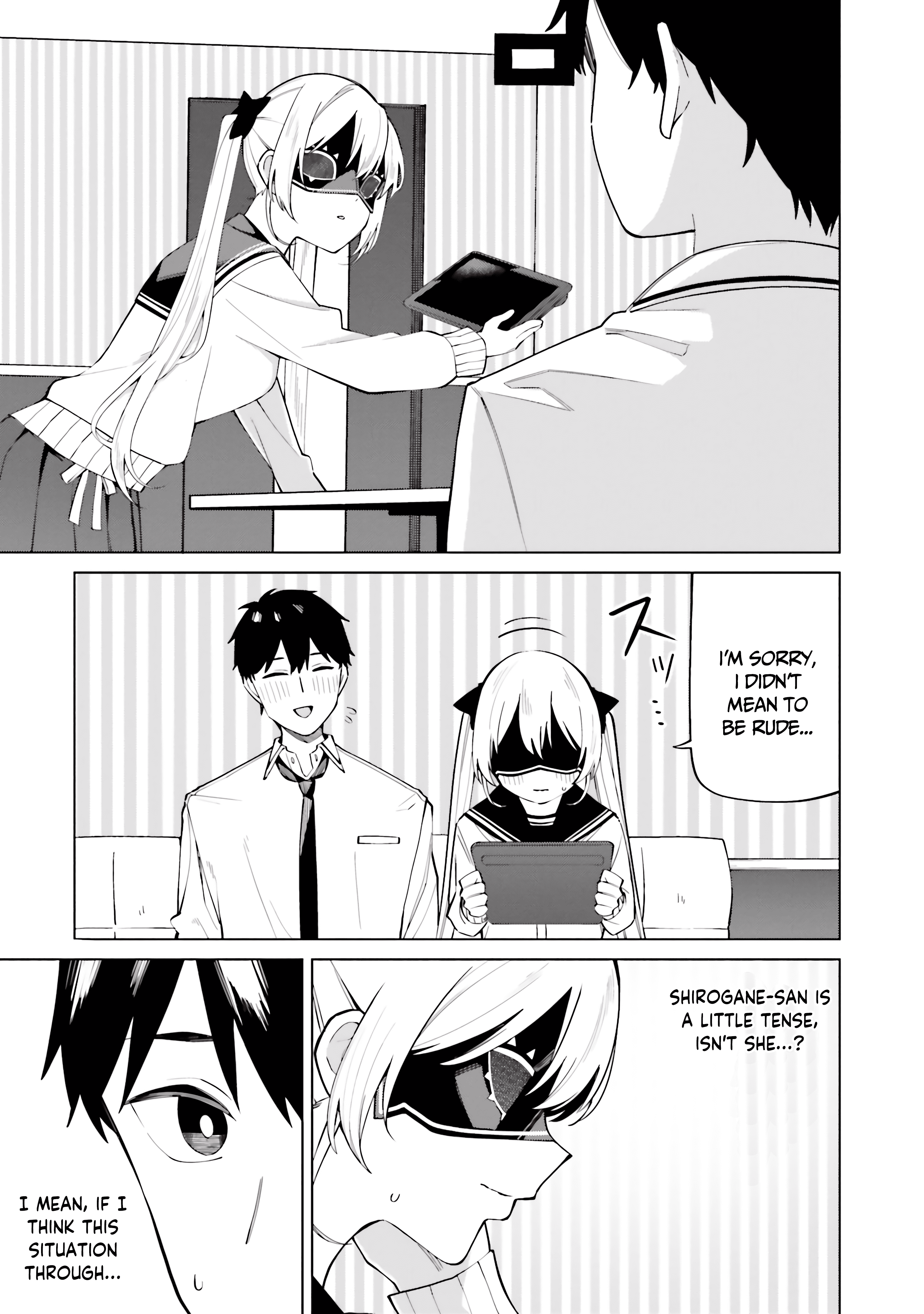I Don't Understand Shirogane-san's Facial Expression at All chapter 16 - page 20