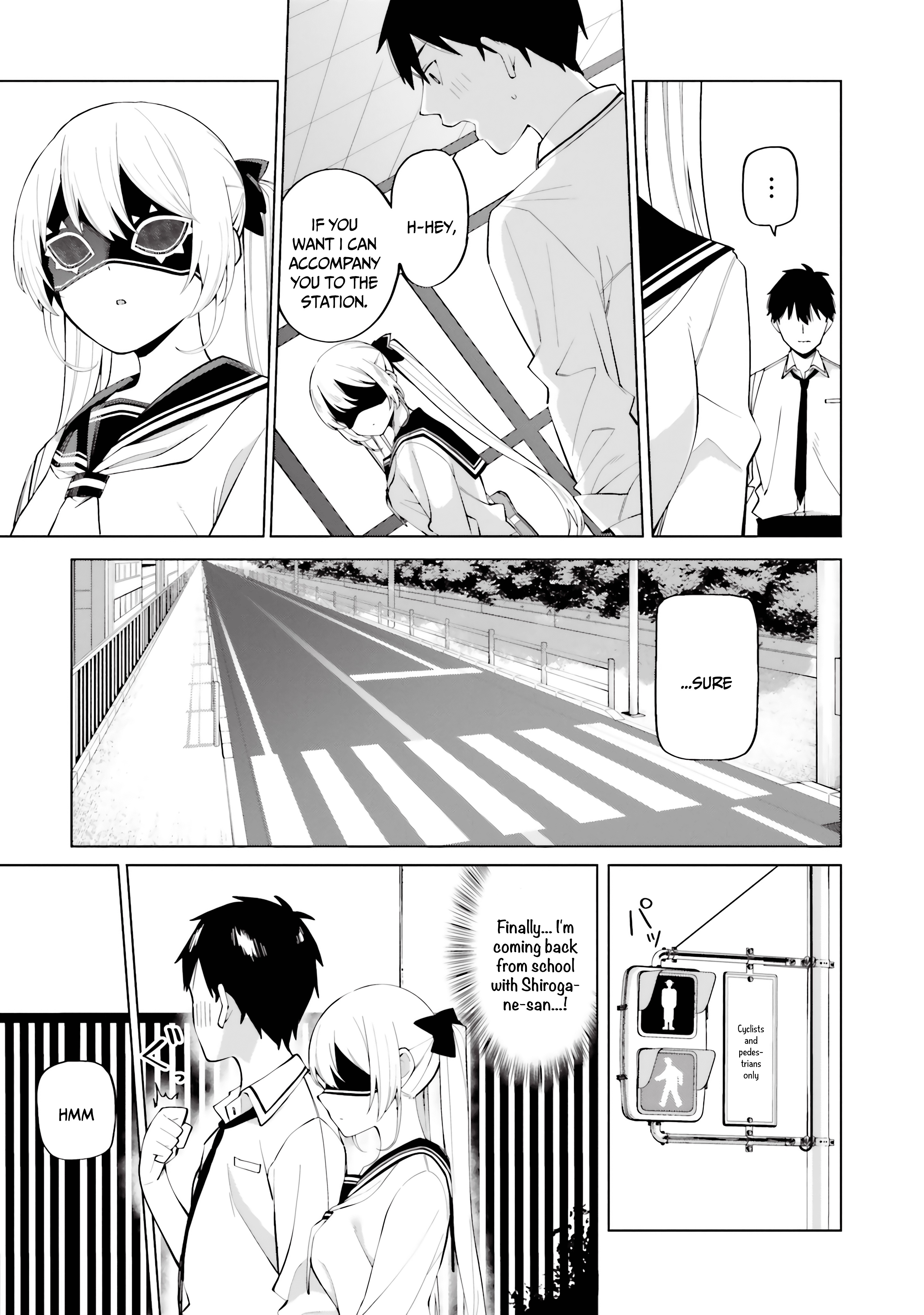 I Don't Understand Shirogane-san's Facial Expression at All chapter 16 - page 6