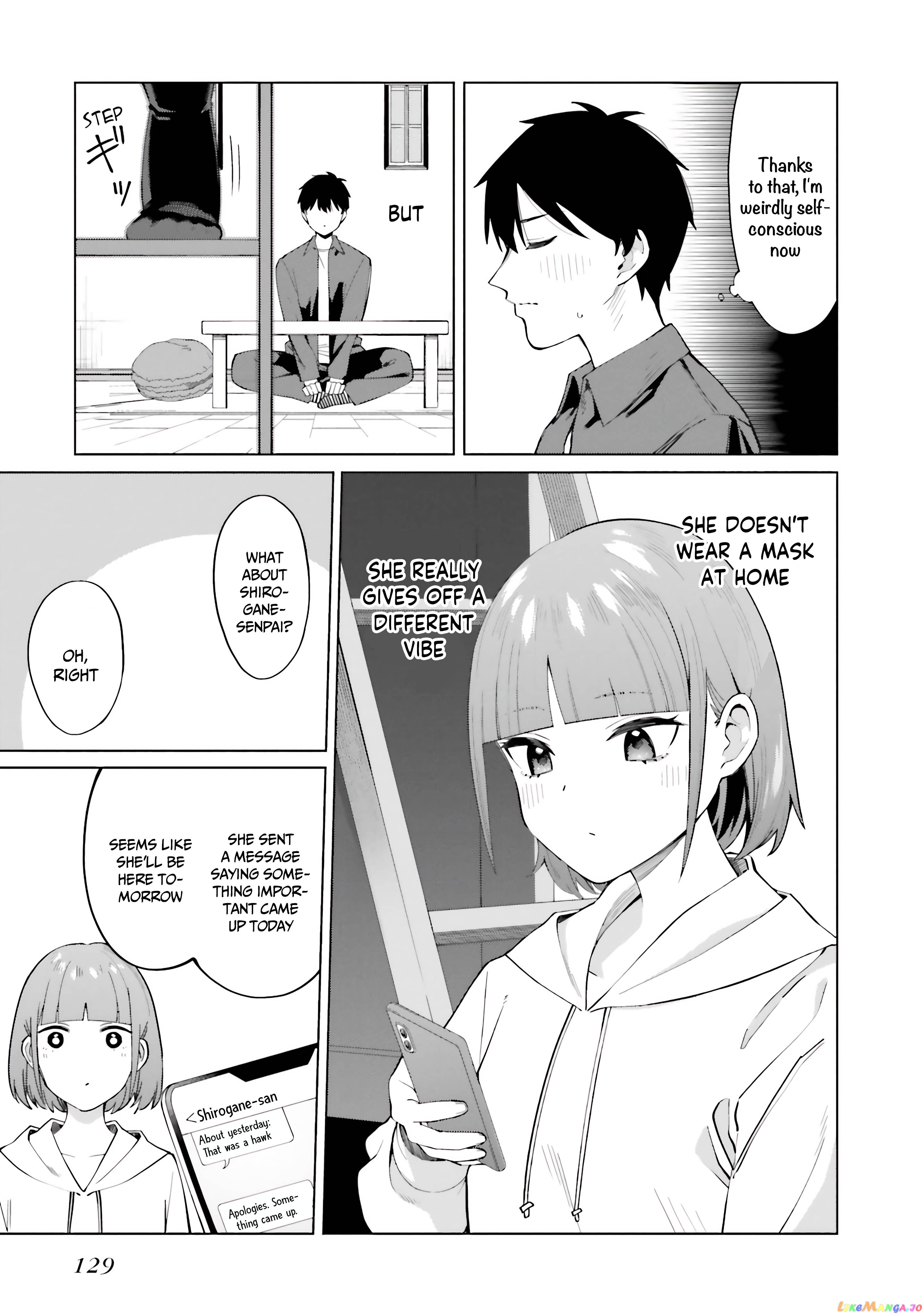 I Don't Understand Shirogane-san's Facial Expression at All Chapter 17 - page 8