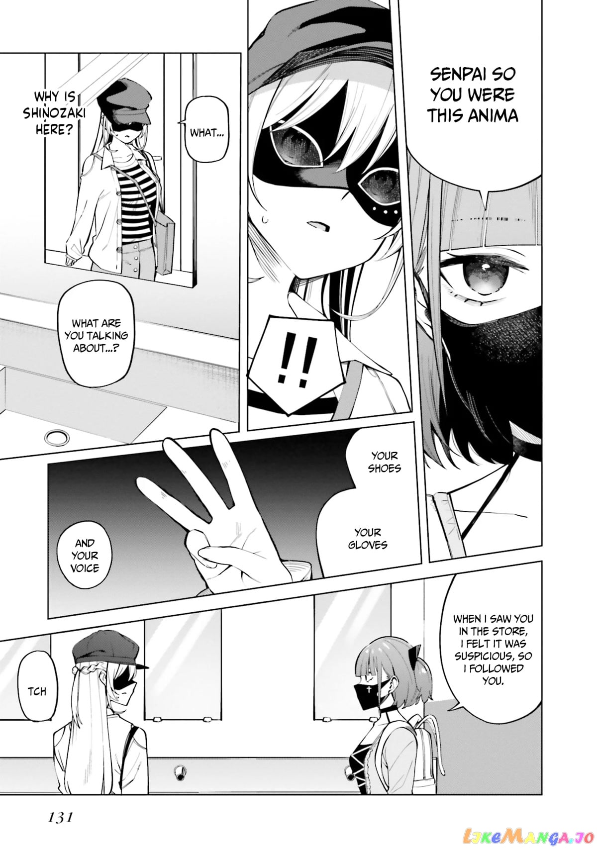 I Don't Understand Shirogane-san's Facial Expression at All chapter 11 - page 20